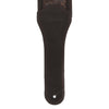 Taylor Grand Pacific Strap Black Leather Nickel Conchos 3" Accessories / Straps
