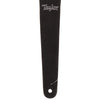 Taylor Guitar Strap Black Embroidered Suede 2.5" Accessories / Straps