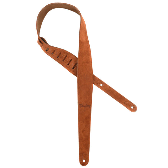 Taylor Guitar Strap Honey Embroidered Suede 2.5