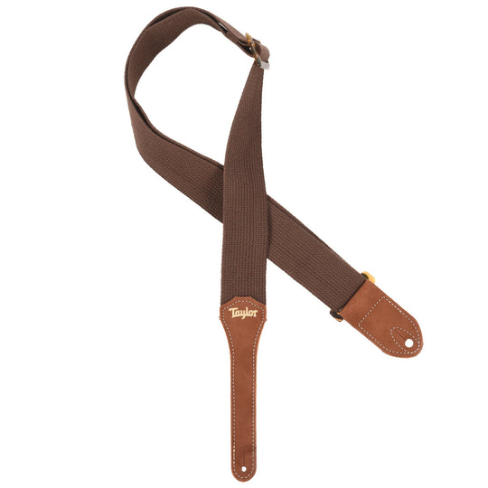 Taylor Strap Chocolate Brown Cotton 2