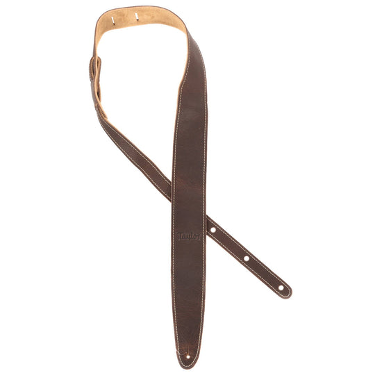 Taylor Strap Chocolate Brown Leather Suede Back 2.5