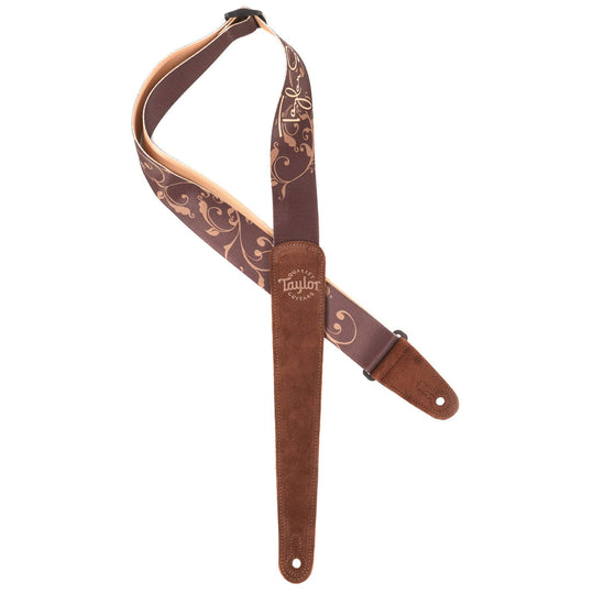 Taylor Taylor Swift Signature Guitar Strap Brown Accessories / Straps
