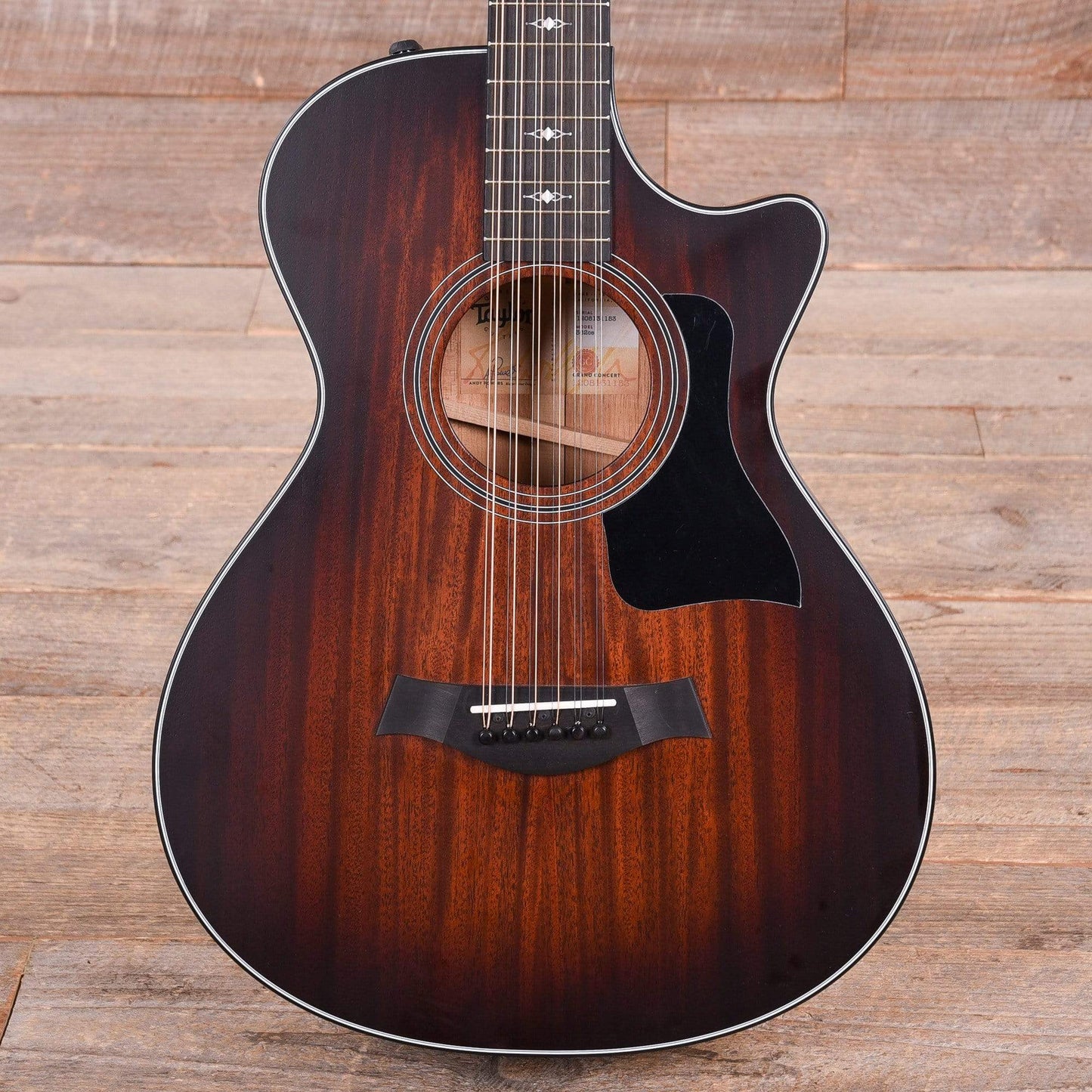 Taylor 362ce Grand Concert 12-String Tropical Mahogany/Tasmanian Blackwood Shaded Edgeburst ES2 w/V-Class Bracing Acoustic Guitars / 12-String