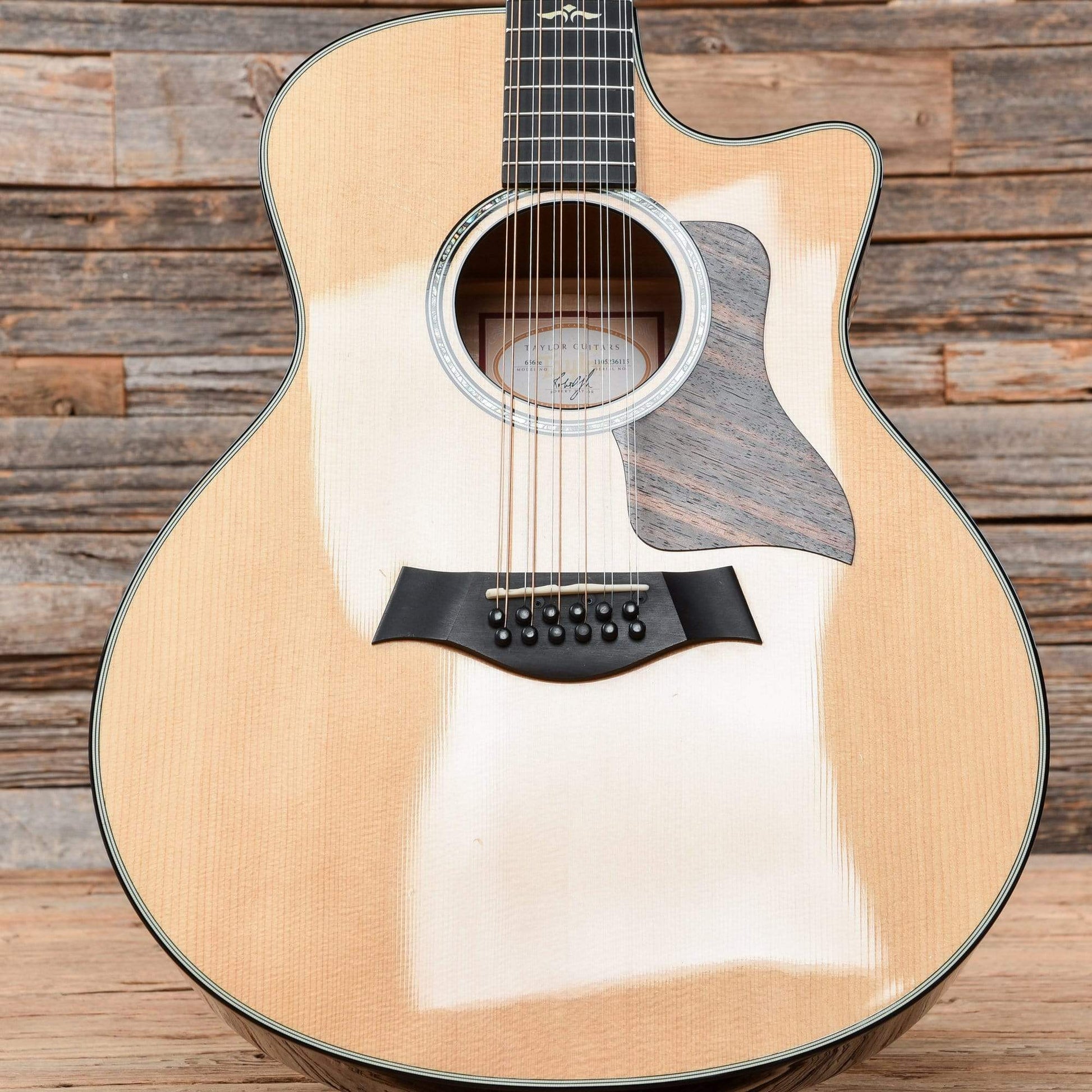 Taylor 656ce 12-String Natural 2016 Acoustic Guitars / 12-String