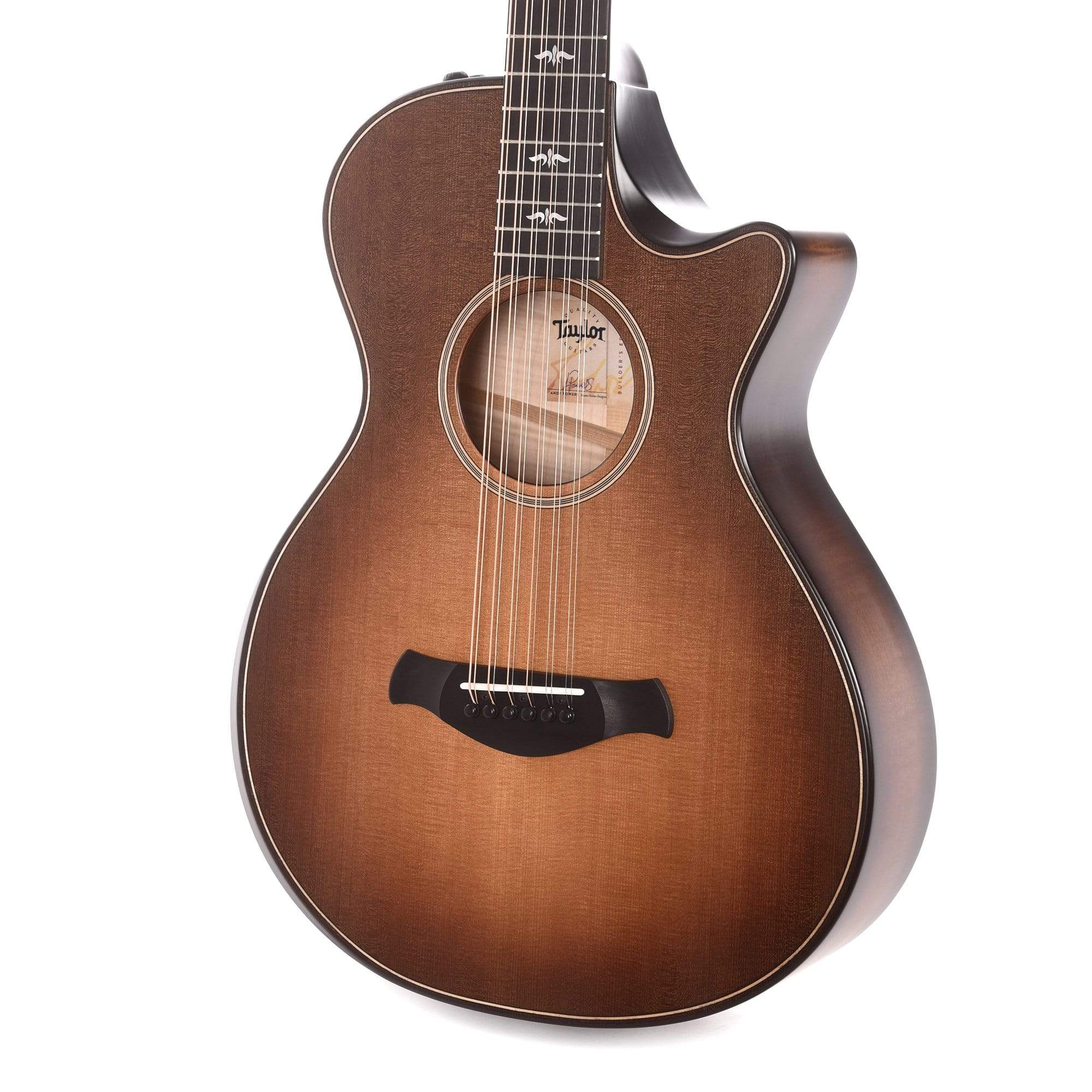 Taylor Builder's Edition 652ce 12-String Grand Concert Torrefied Spruce/Big Leaf Maple Wild Honey Burst ES2 Acoustic Guitars / 12-String