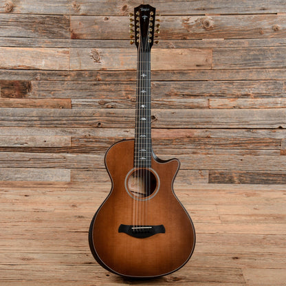 Taylor Builder's Edition 652ce 12-String Grand Concert Torrefied Spruce/Big Leaf Maple Wild Honey Burst ES2 Acoustic Guitars / 12-String