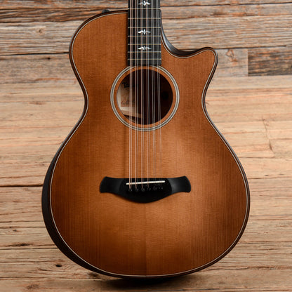 Taylor Builder's Edition 652ce 12-String Grand Concert Torrefied Spruce/Big Leaf Maple Wild Honey Burst ES2 Acoustic Guitars / 12-String