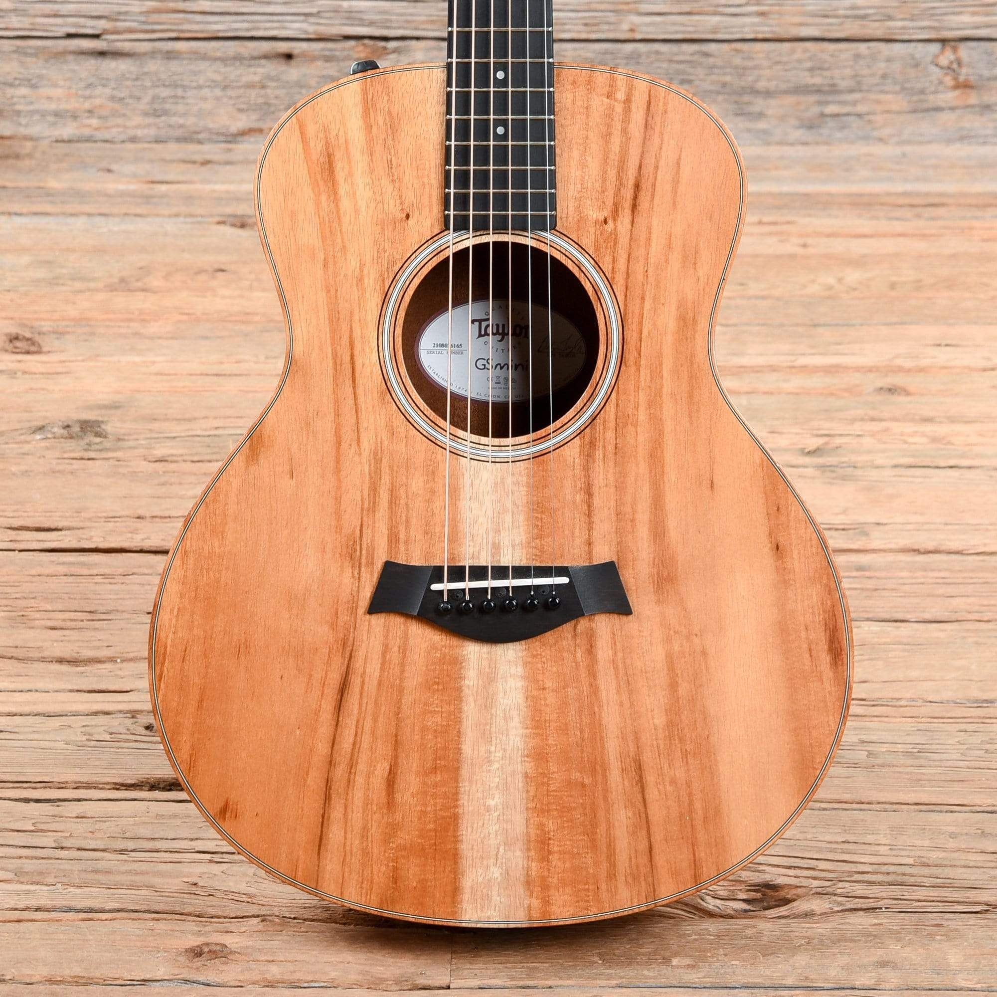 Taylor GS Mini-e Solid Koa Top Natural 2016 Acoustic Guitars / Built-in Electronics,Acoustic Guitars / Mini/Travel