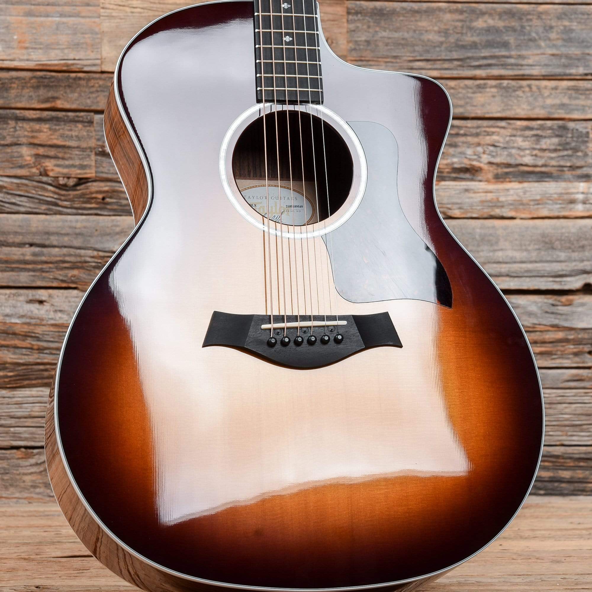 Taylor 214ce-SB Deluxe Sunburst Sitka/Rosewood ES2 Acoustic Guitars / Built-in Electronics