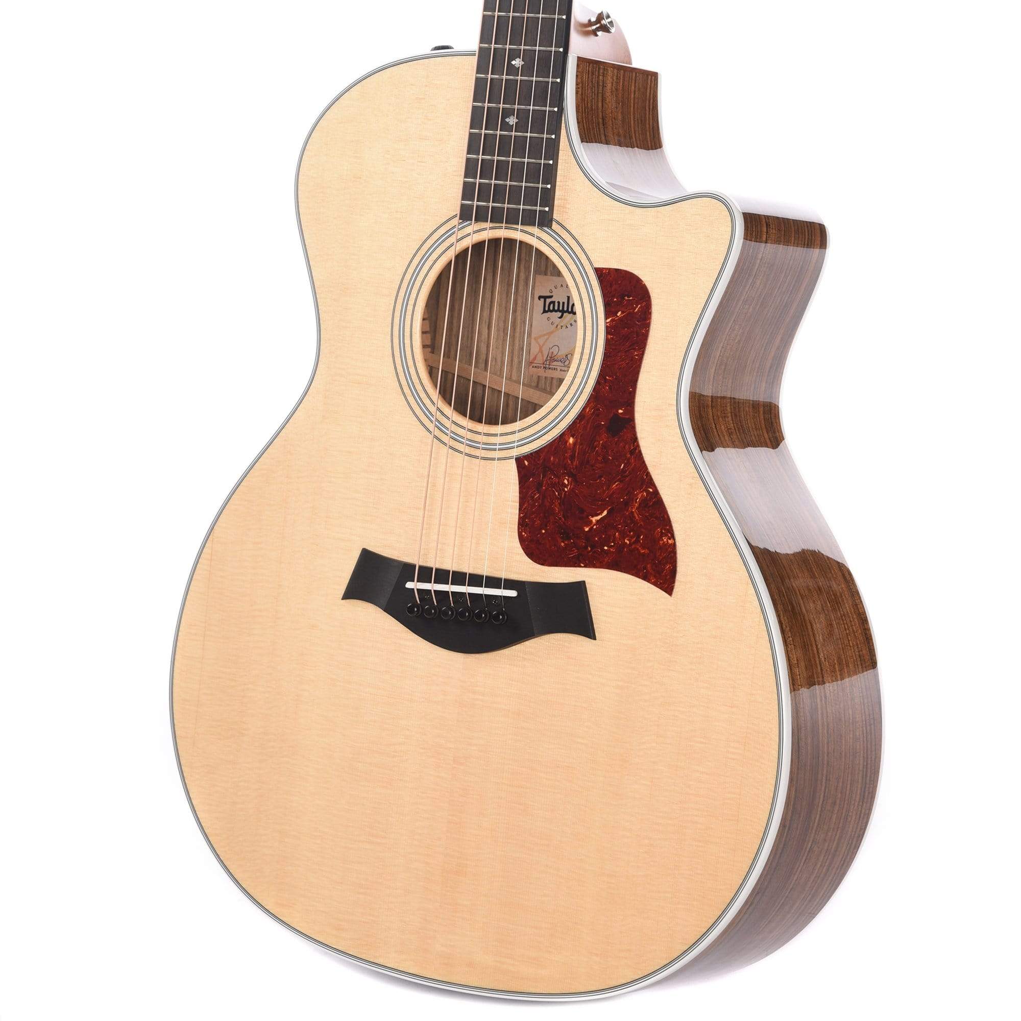 Taylor 414ce Grand Auditorium Sitka Spruce/Ovangkol Natural w/V-Class Bracing & ES2 Acoustic Guitars / Built-in Electronics