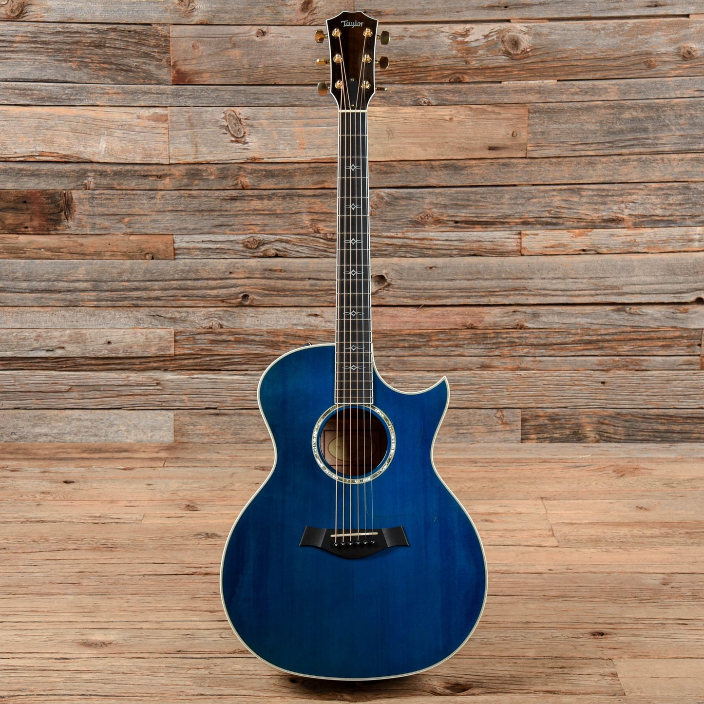 Taylor 614ce Blue 2012 Acoustic Guitars / Built-in Electronics