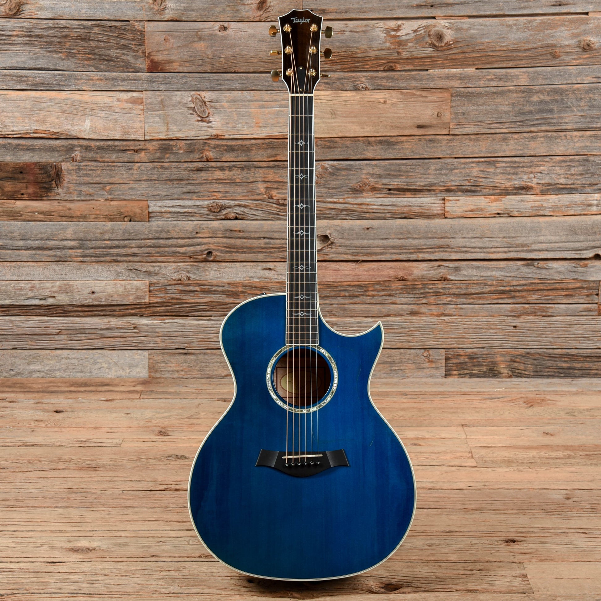 Taylor 614ce Blue 2012 Acoustic Guitars / Built-in Electronics