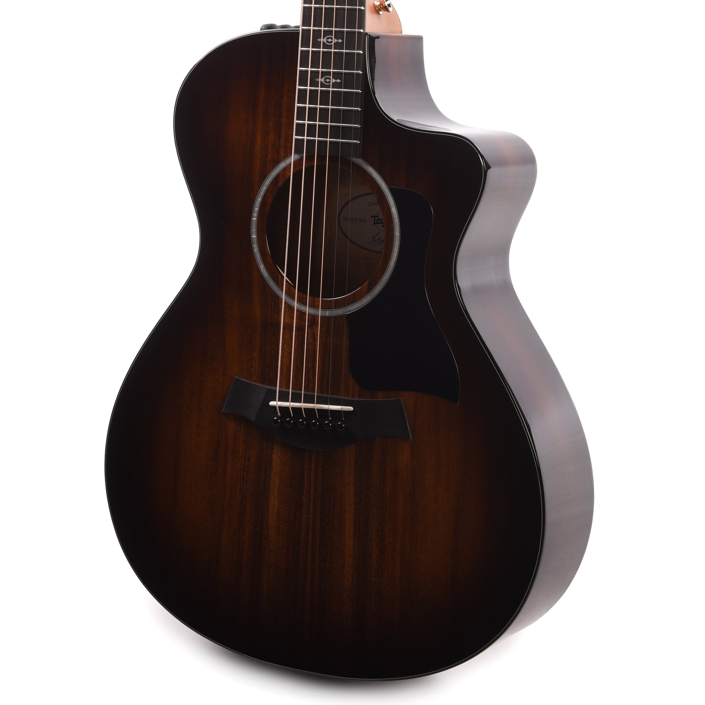 Taylor 222ce-K DLX Grand Concert Hawaiian Koa Shaded Edgeburst Acoustic Guitars / Concert