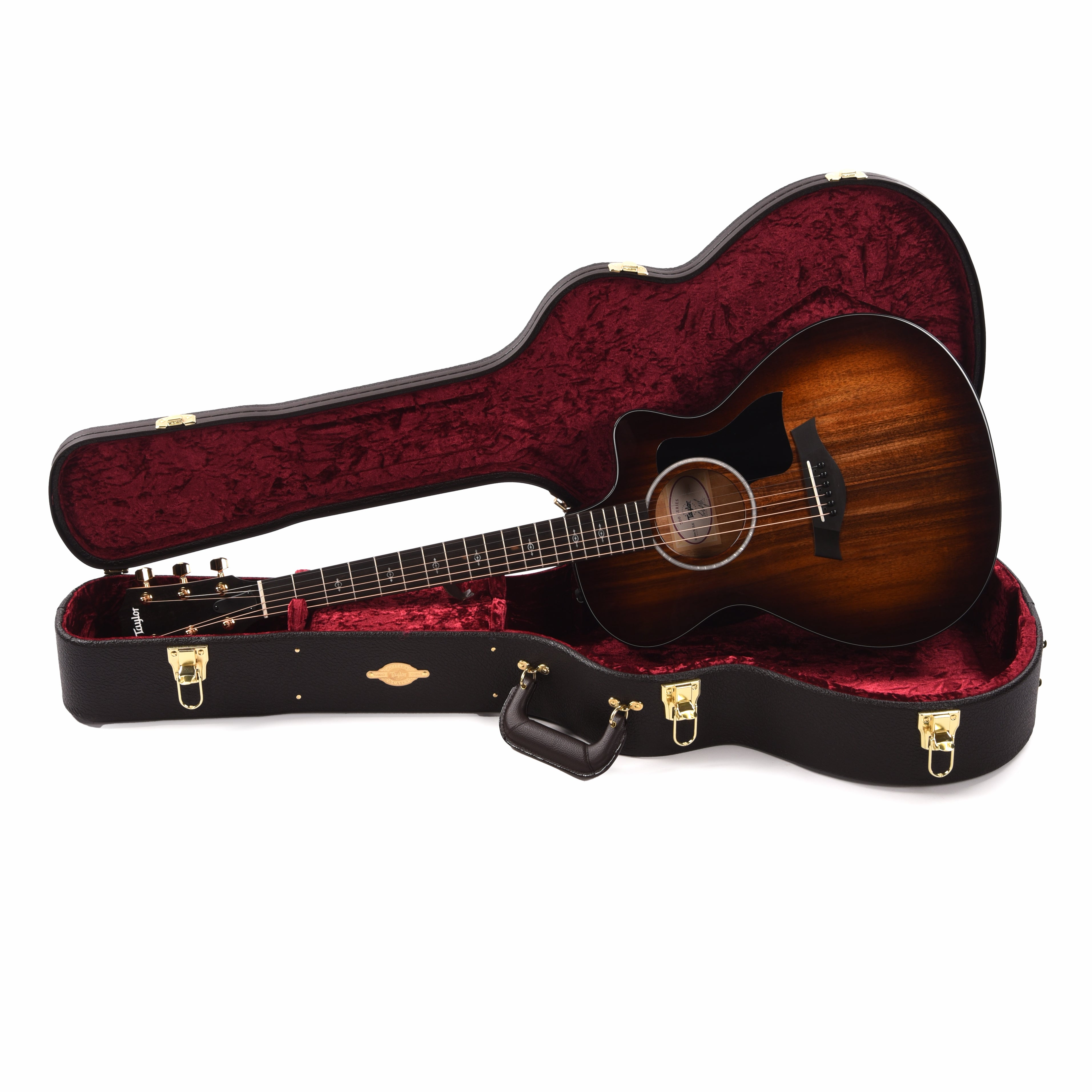 Taylor 222ce-K DLX Grand Concert Hawaiian Koa Shaded Edgeburst Acoustic Guitars / Concert