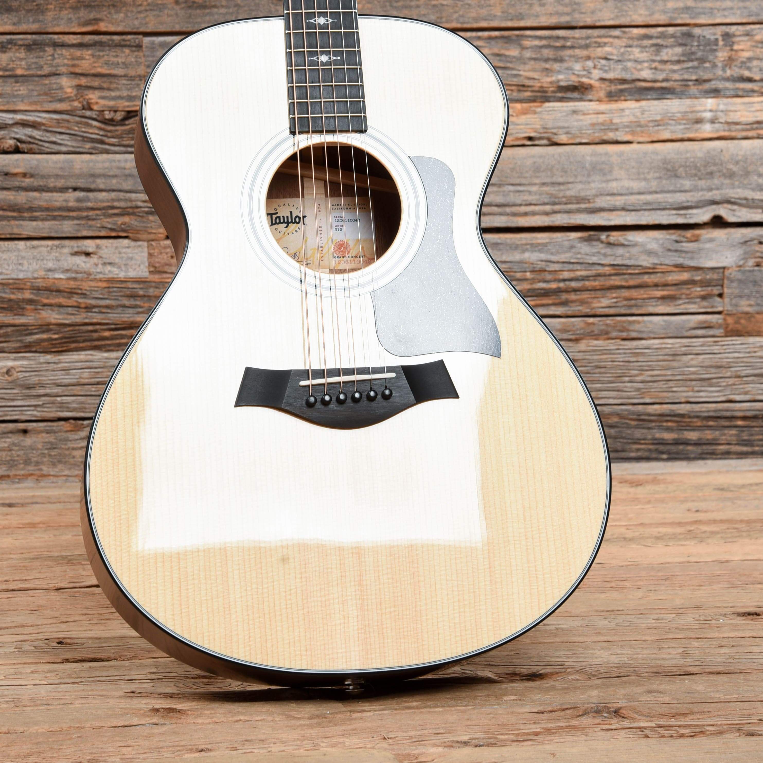 Taylor 312 w/V-Class Bracing Natural 2020 Acoustic Guitars / Concert
