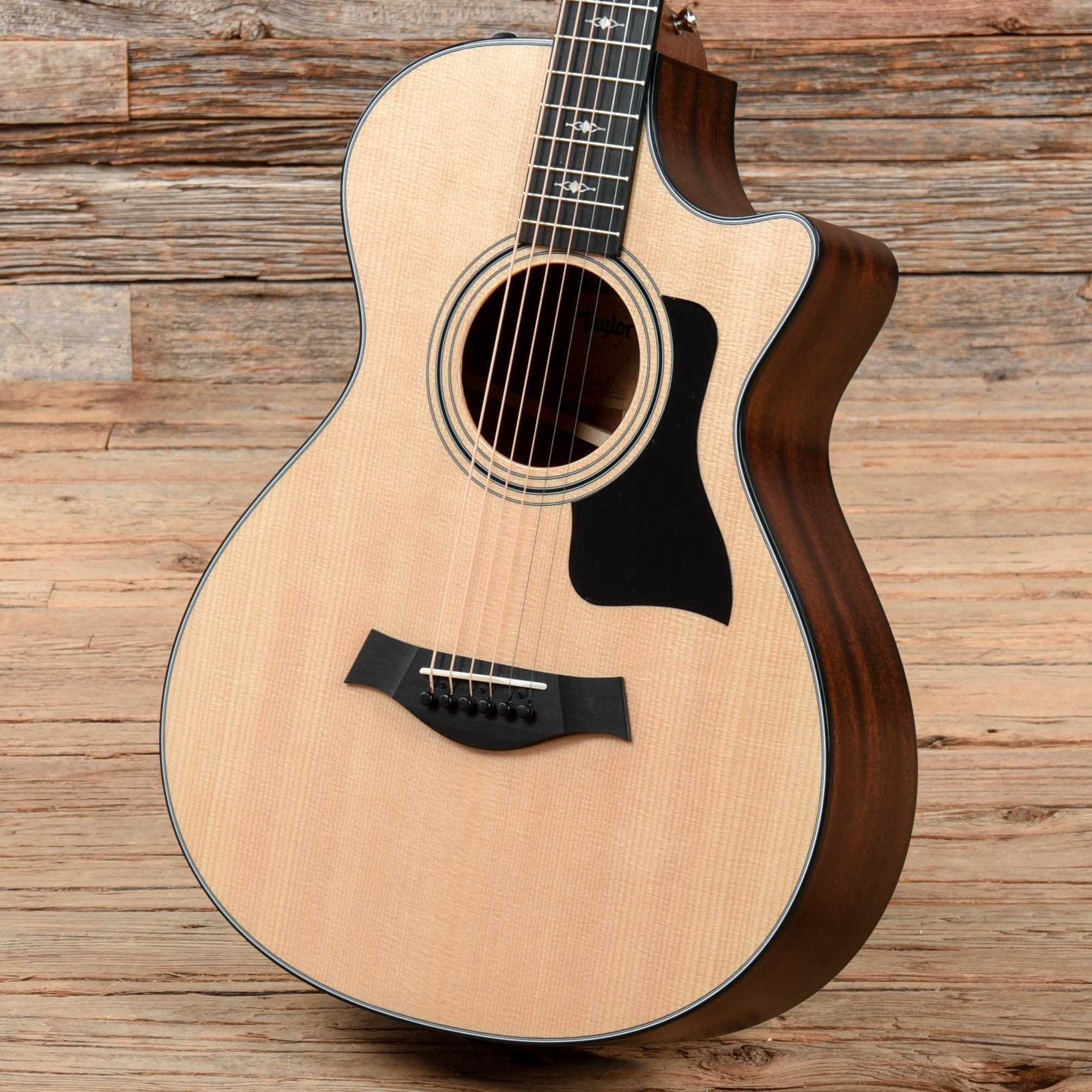 Taylor 312ce 12-Fret w/V-Class Bracing Natural 2021 Acoustic Guitars / Concert
