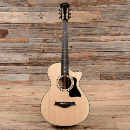 Taylor 312ce 12-Fret w/V-Class Bracing Natural 2021 Acoustic Guitars / Concert