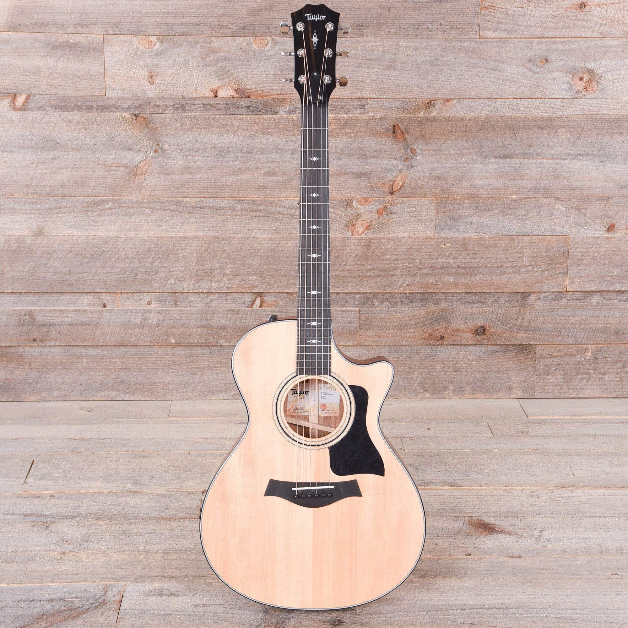 Taylor 312ce Grand Concert Sitka/Sapele Natural ES2 w/V-Class Bracing Acoustic Guitars / Concert