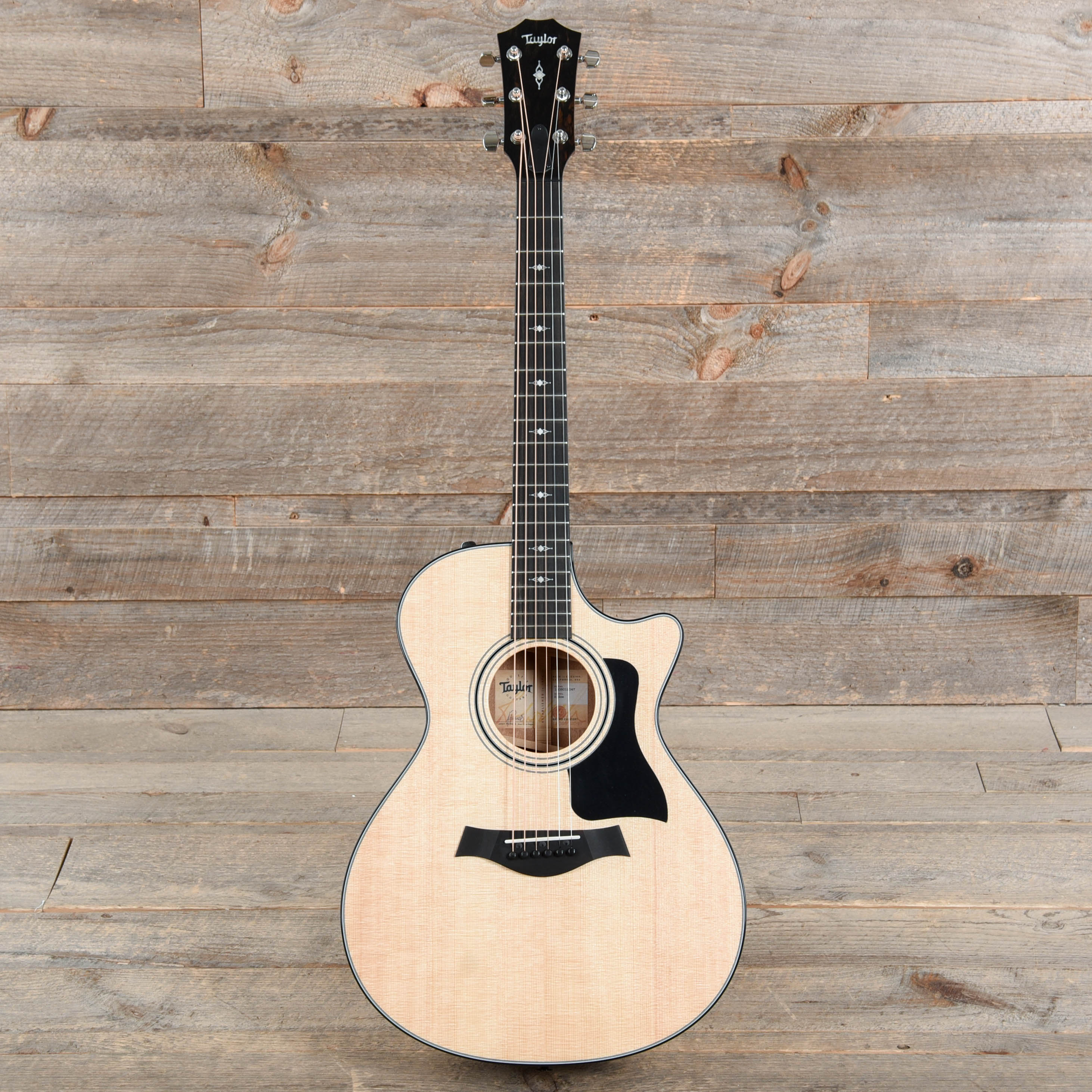 Taylor 312ce Grand Concert Sitka/Sapele Natural ES2 w/V-Class Bracing Acoustic Guitars / Concert