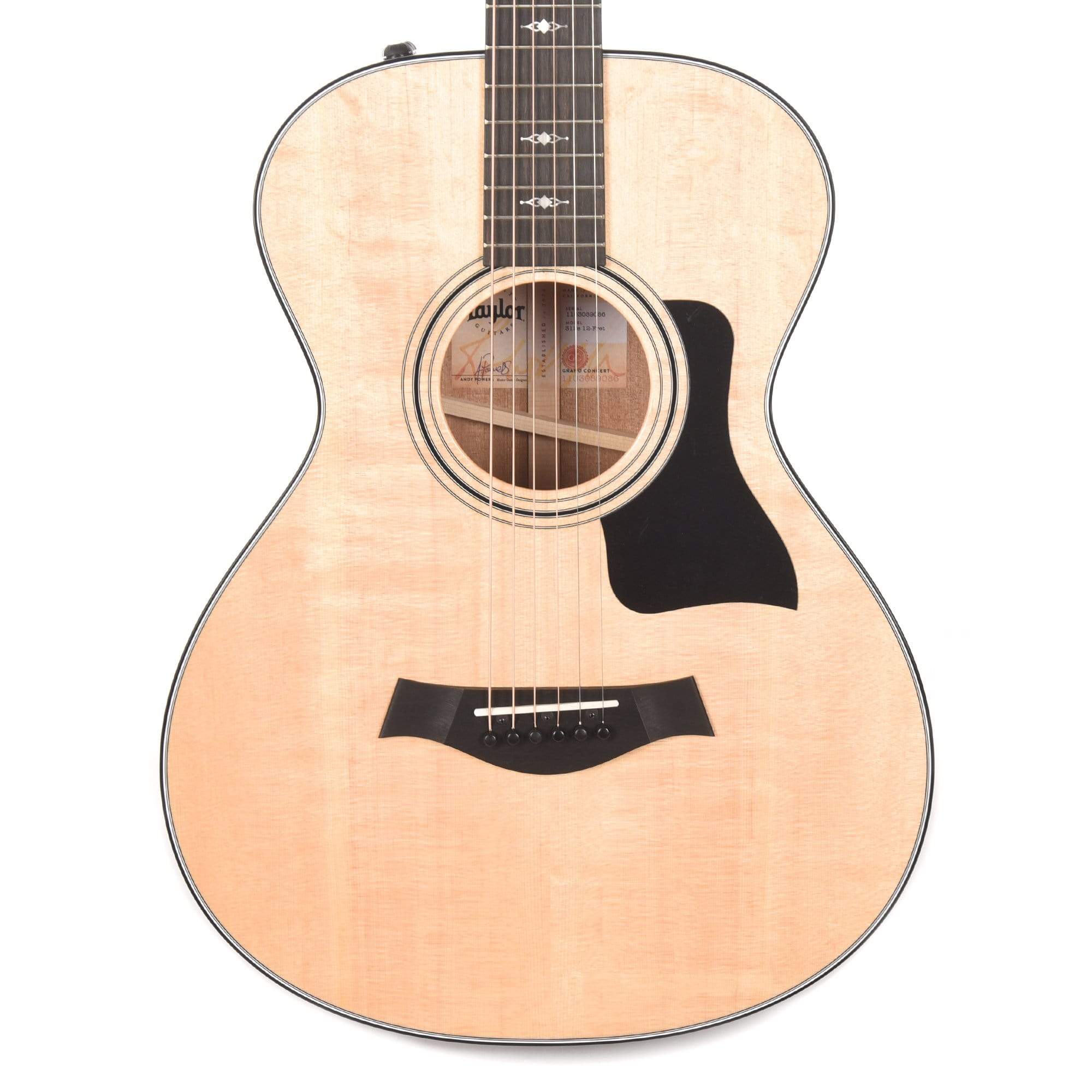 Taylor 312e 12-Fret Grand Concert Sitka/Sapele ES2 w/V-Class Bracing Acoustic Guitars / Concert