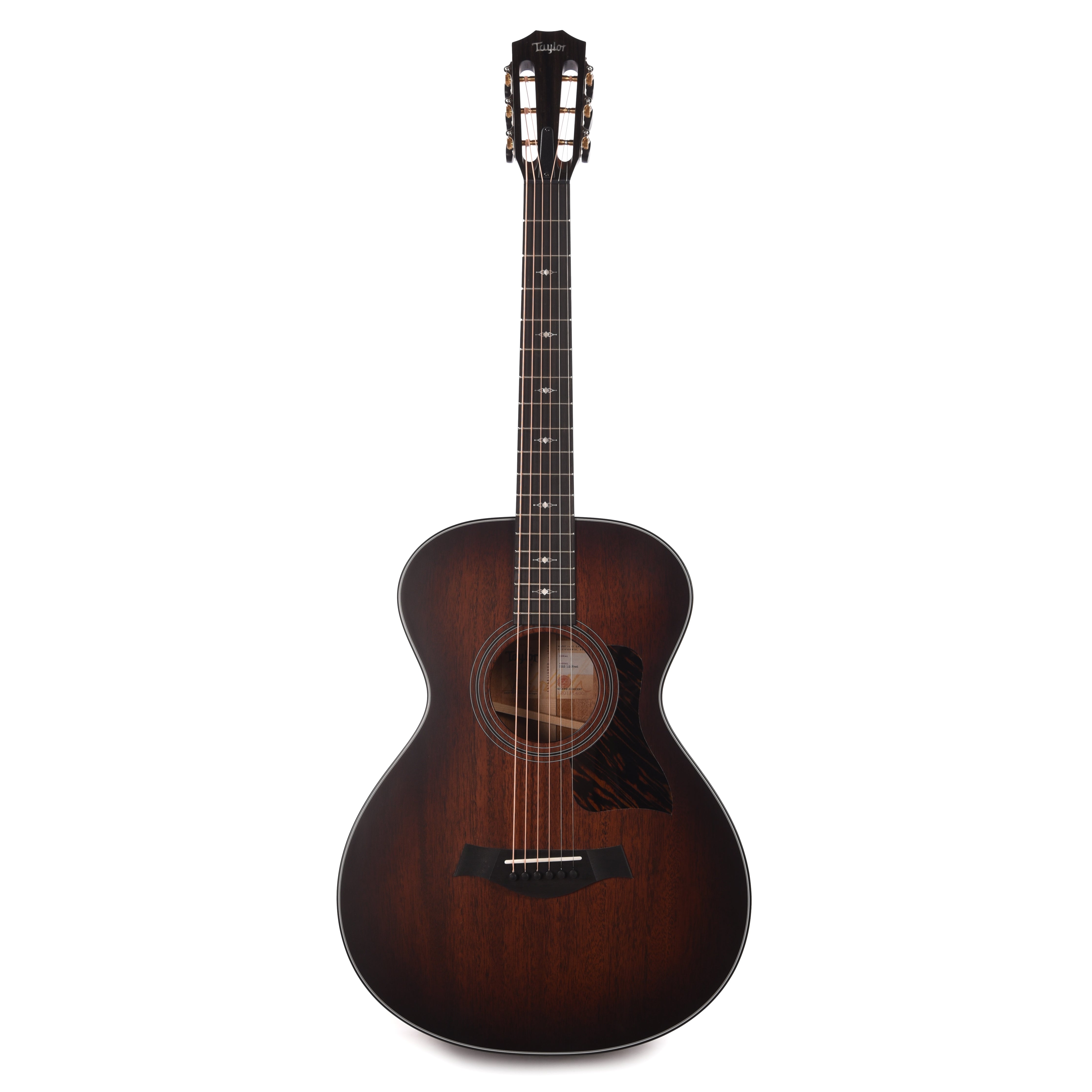 Taylor 322 12-Fret Grand Concert Mahogany Shaded Edgeburst Acoustic Guitars / Concert