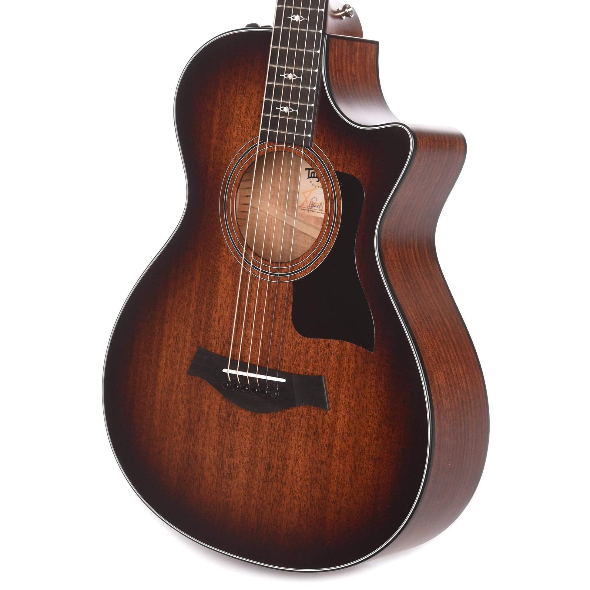 Taylor 322ce 12-Fret Grand Concert Tropical Mahogany/Tasmanian Blackwood Shaded Edgeburst ES2 w/V-Class Bracing Acoustic Guitars / Concert