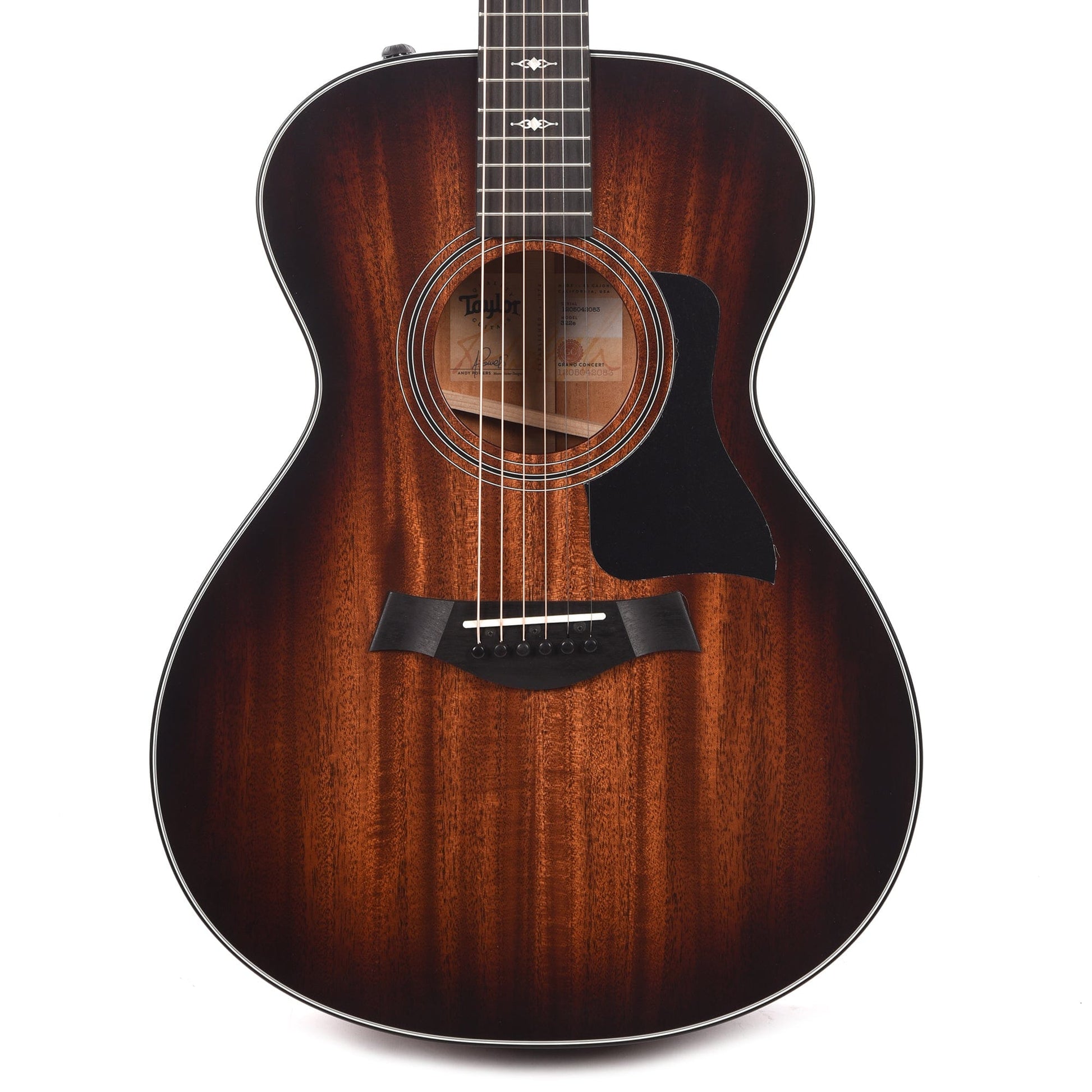 Taylor 322e Grand Concert Mahogany Shaded Edgeburst ES2 Acoustic Guitars / Concert