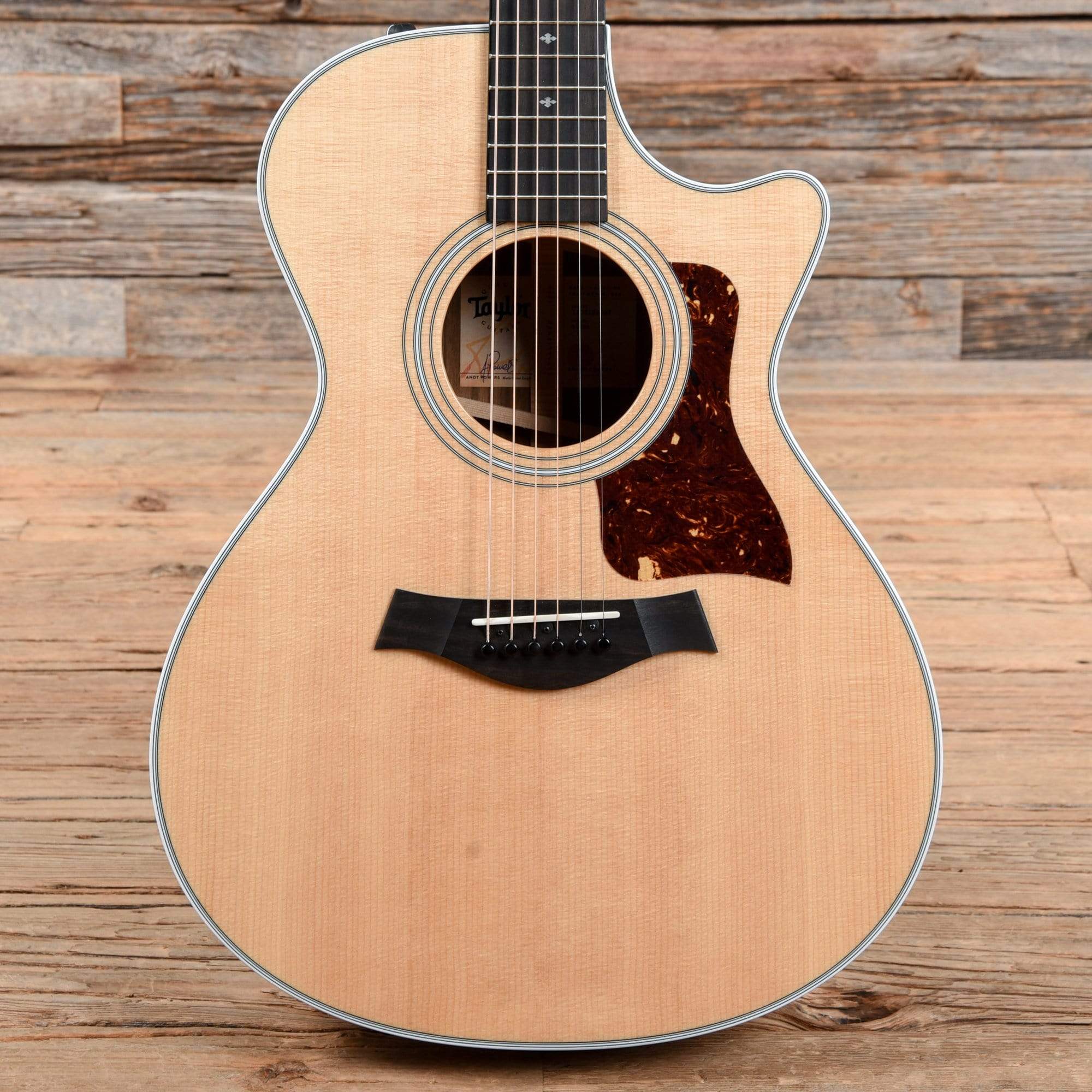 Taylor 412ce Grand Concert Sitka/Ovangkol ES2 w/V-Class Bracing Acoustic Guitars / Concert