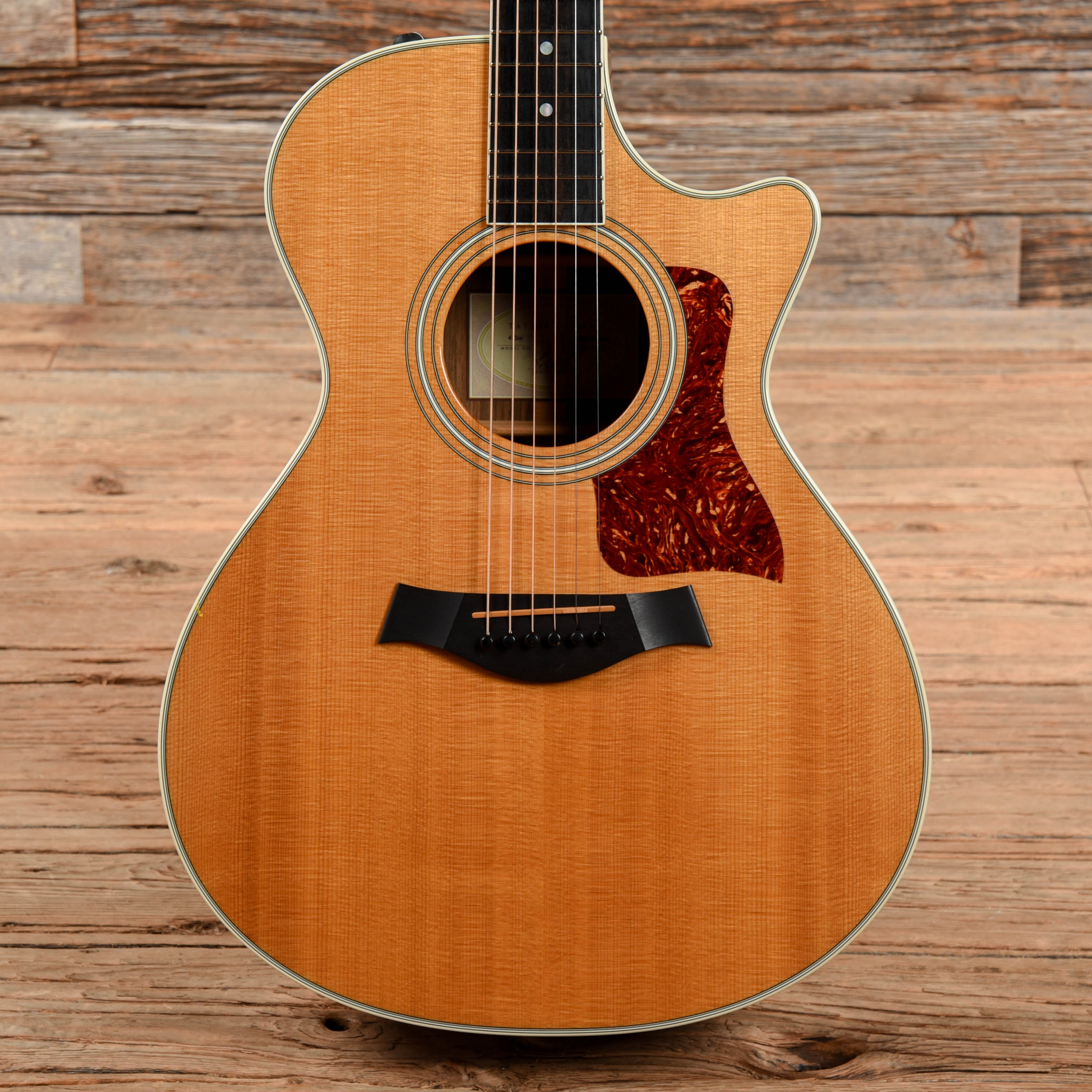 Taylor 412ce Natural 2008 Acoustic Guitars / Concert