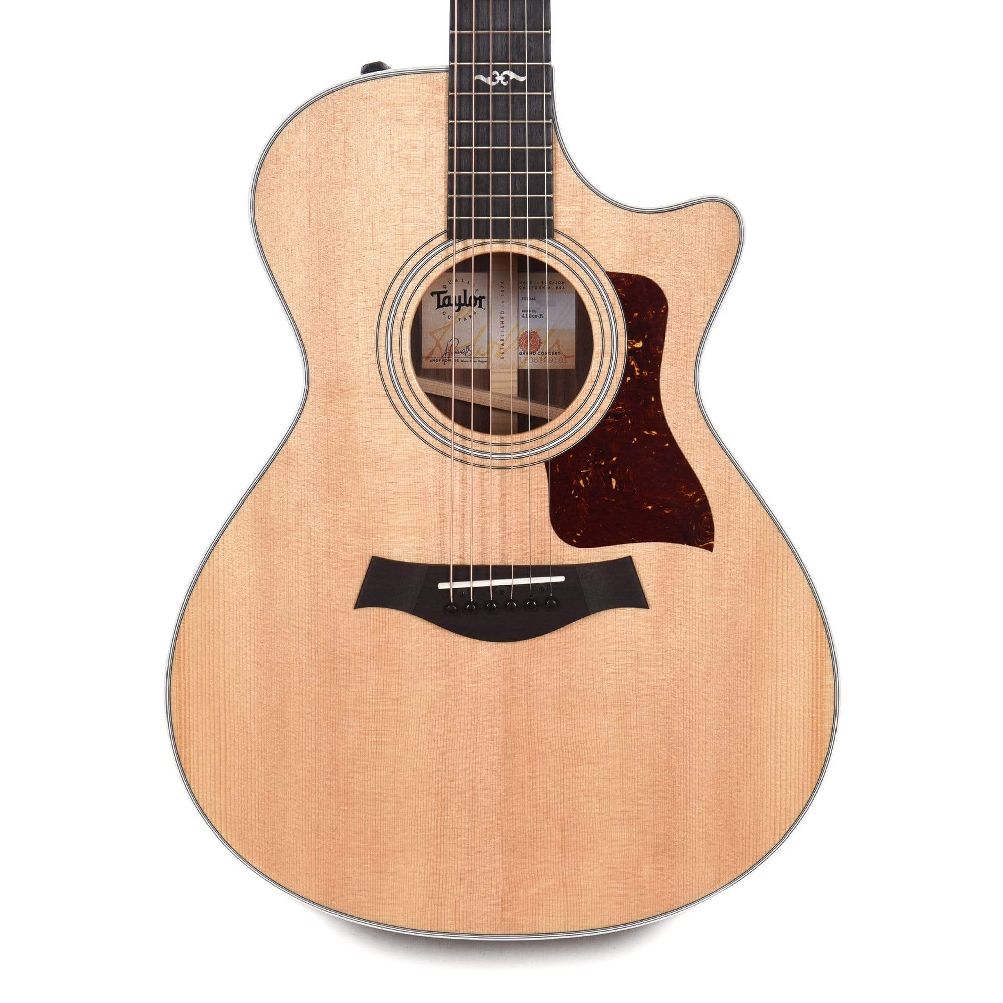 Taylor 412ce-R Grand Concert Sitka/Rosewood ES2 w/V-Class Bracing Acoustic Guitars / Concert