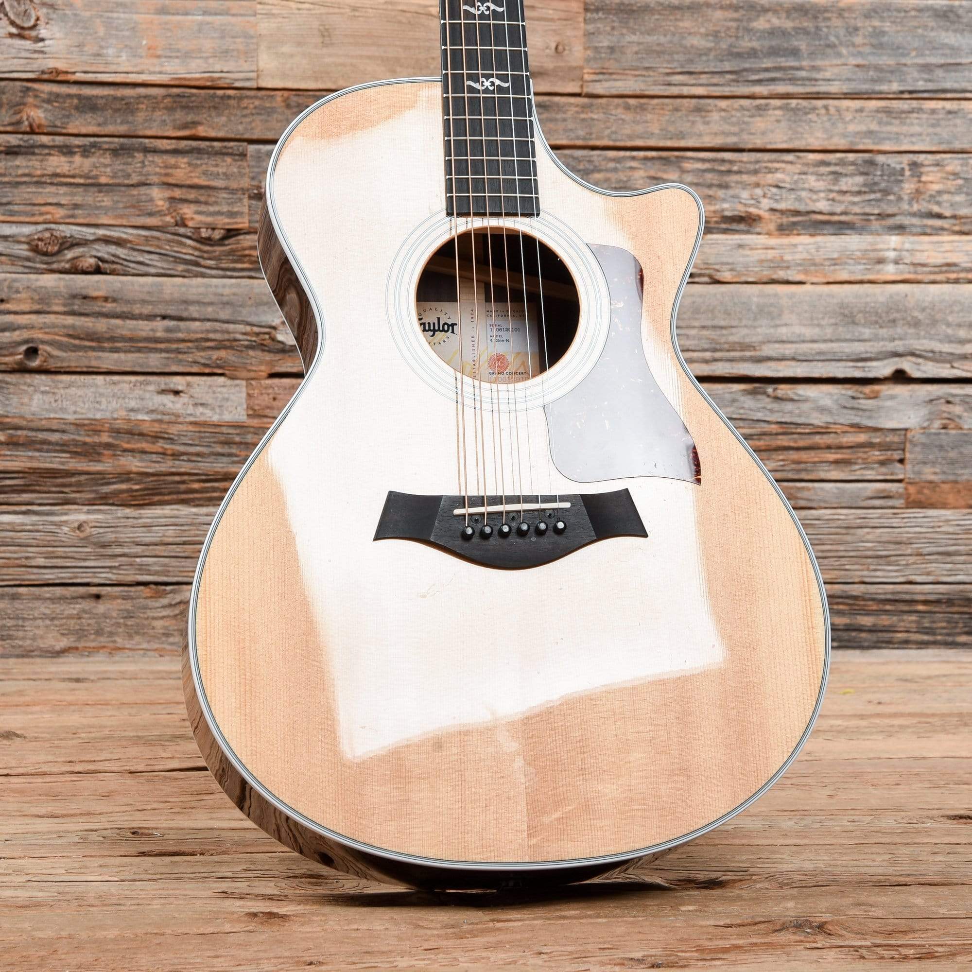 Taylor 412ce-R w/V-Class Bracing Natural 2019 Acoustic Guitars / Concert