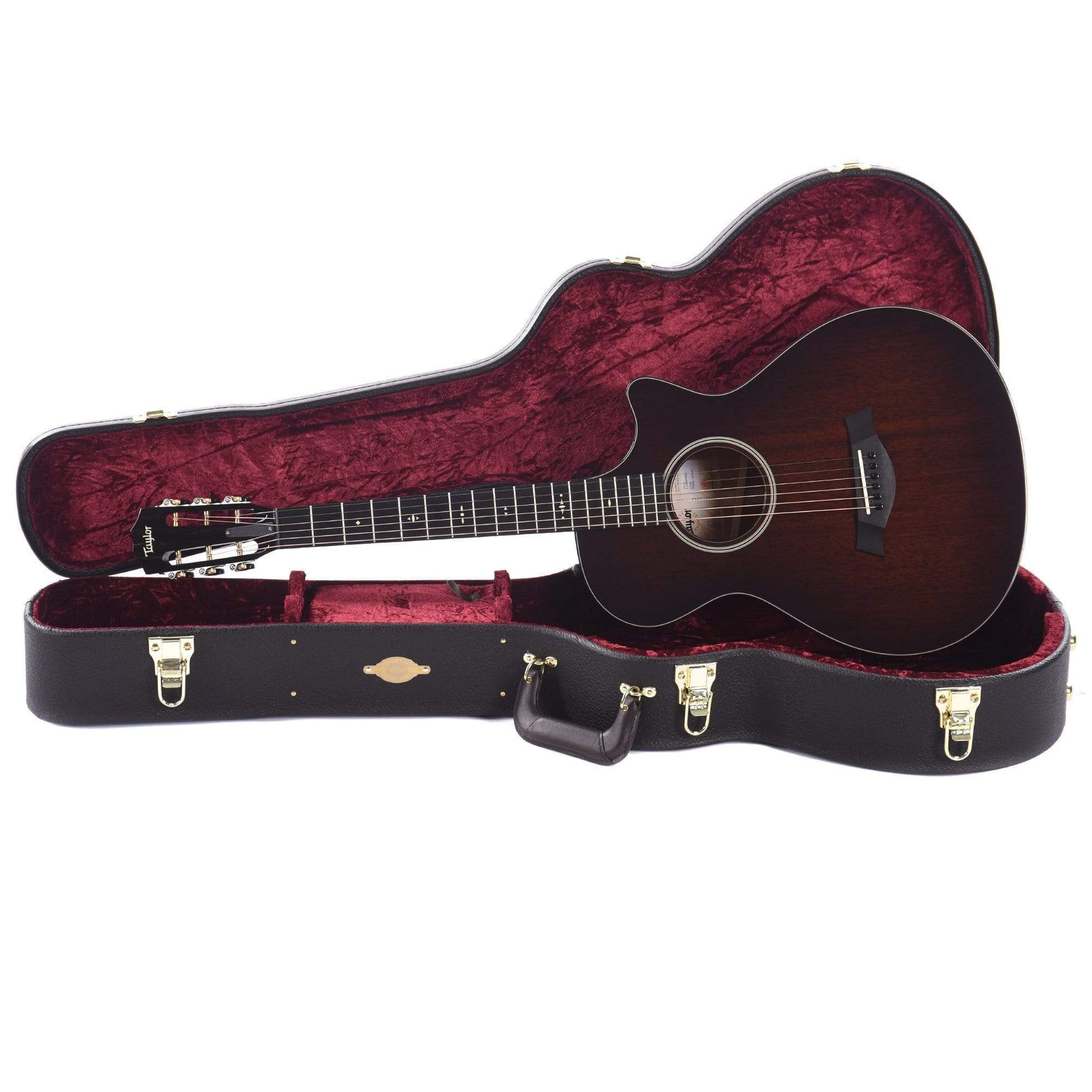 Taylor 522ce 12-Fret Grand Concert Tropical Mahogany Shaded Edgeburst ES2 w/V-Class Bracing Acoustic Guitars / Concert