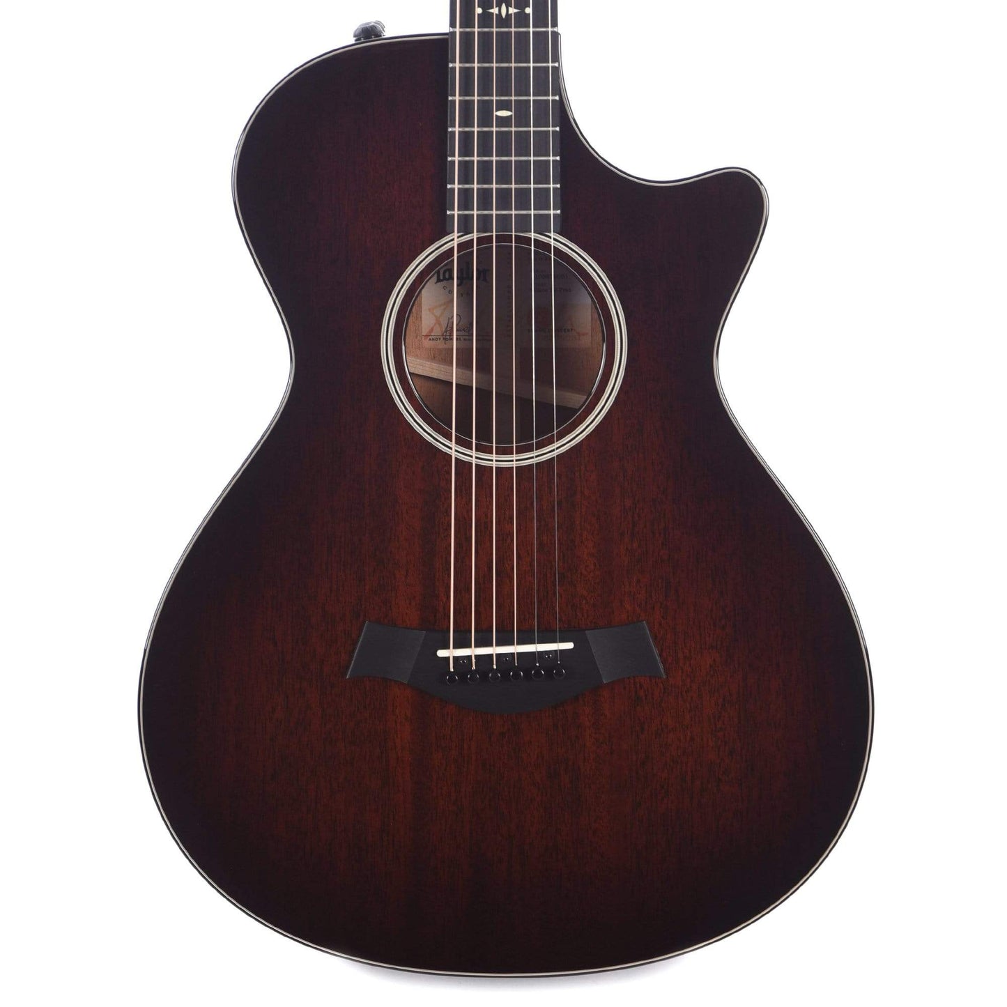 Taylor 522ce 12-Fret Grand Concert Tropical Mahogany Shaded Edgeburst ES2 w/V-Class Bracing Acoustic Guitars / Concert