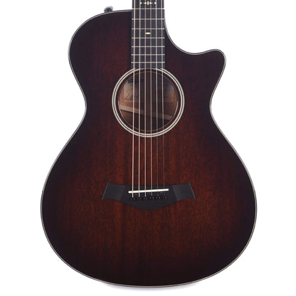 Taylor 522ce 12-Fret Grand Concert Tropical Mahogany Shaded Edgeburst ES2 w/V-Class Bracing Acoustic Guitars / Concert