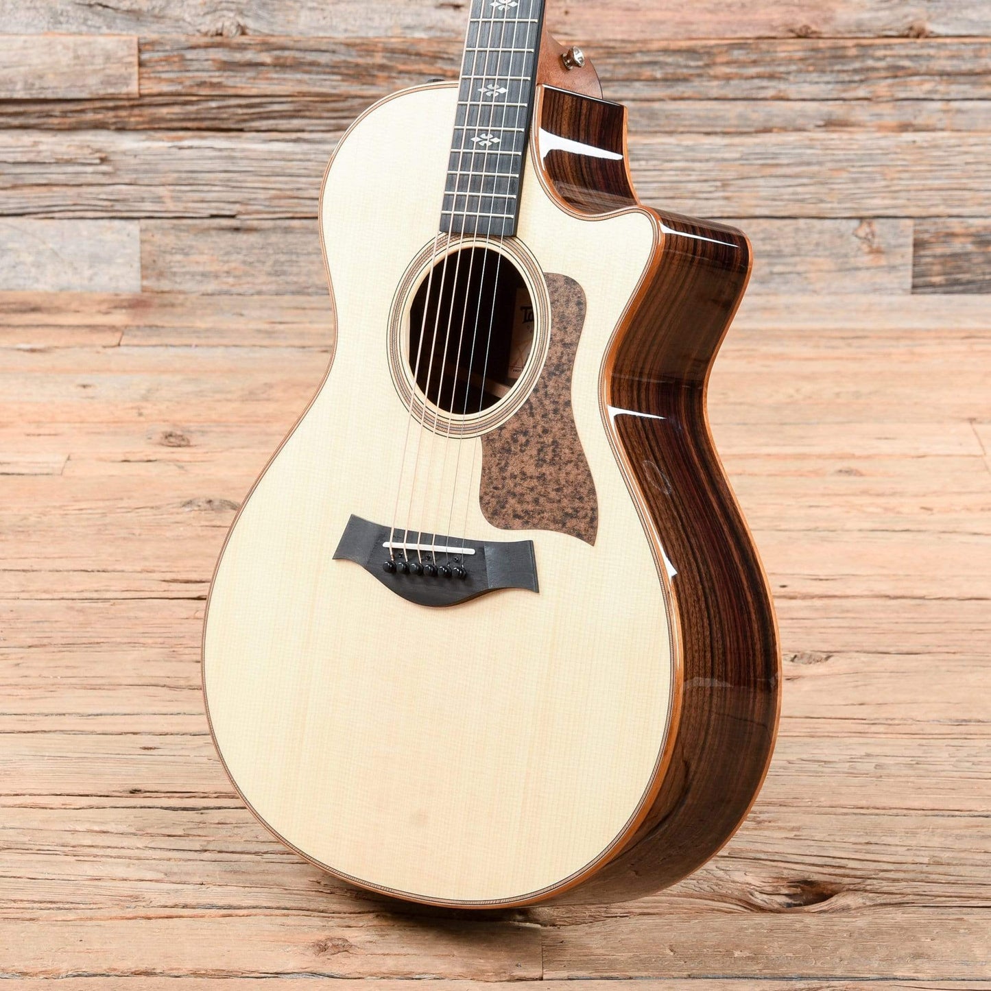 Taylor 712ce Grand Concert Lutz Spruce/Indian Rosewood Natural ES2 w/V-Class Bracing Acoustic Guitars / Concert