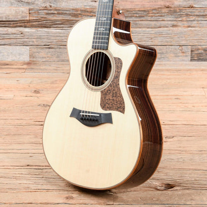 Taylor 712ce Grand Concert Lutz Spruce/Indian Rosewood Natural ES2 w/V-Class Bracing Acoustic Guitars / Concert