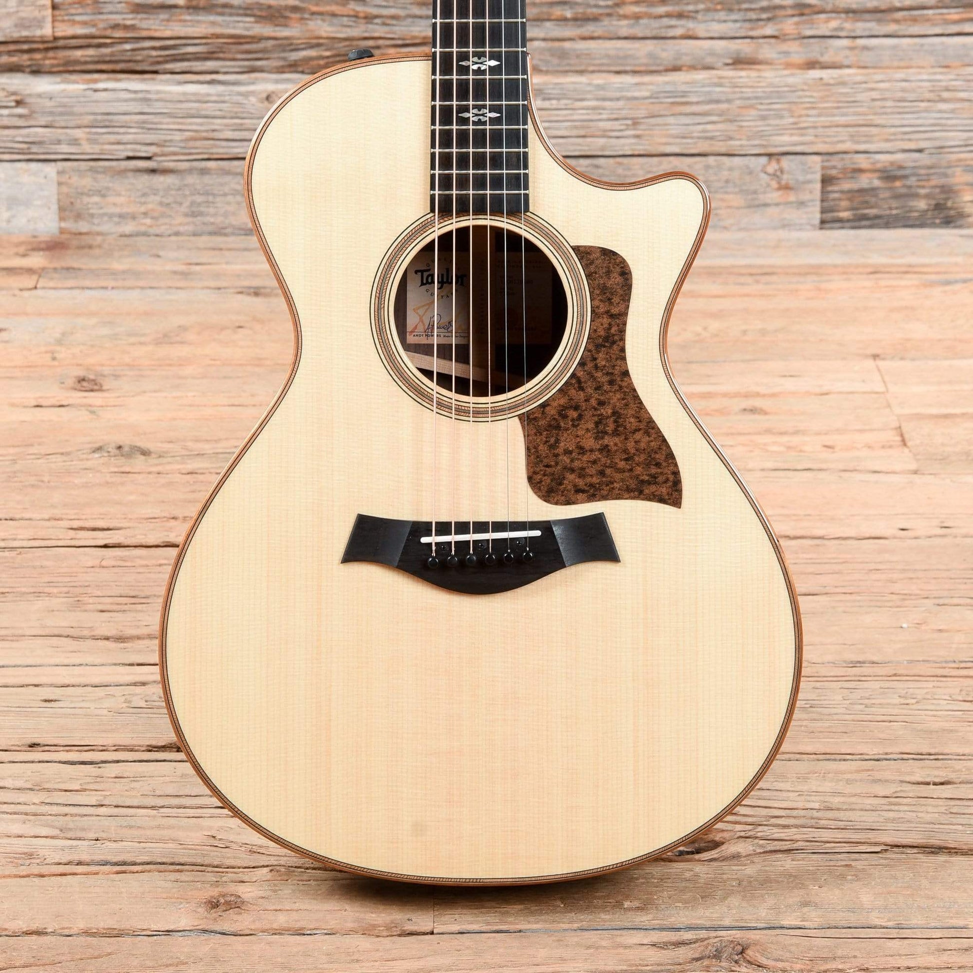 Taylor 712ce Grand Concert Lutz Spruce/Indian Rosewood Natural ES2 w/V-Class Bracing Acoustic Guitars / Concert