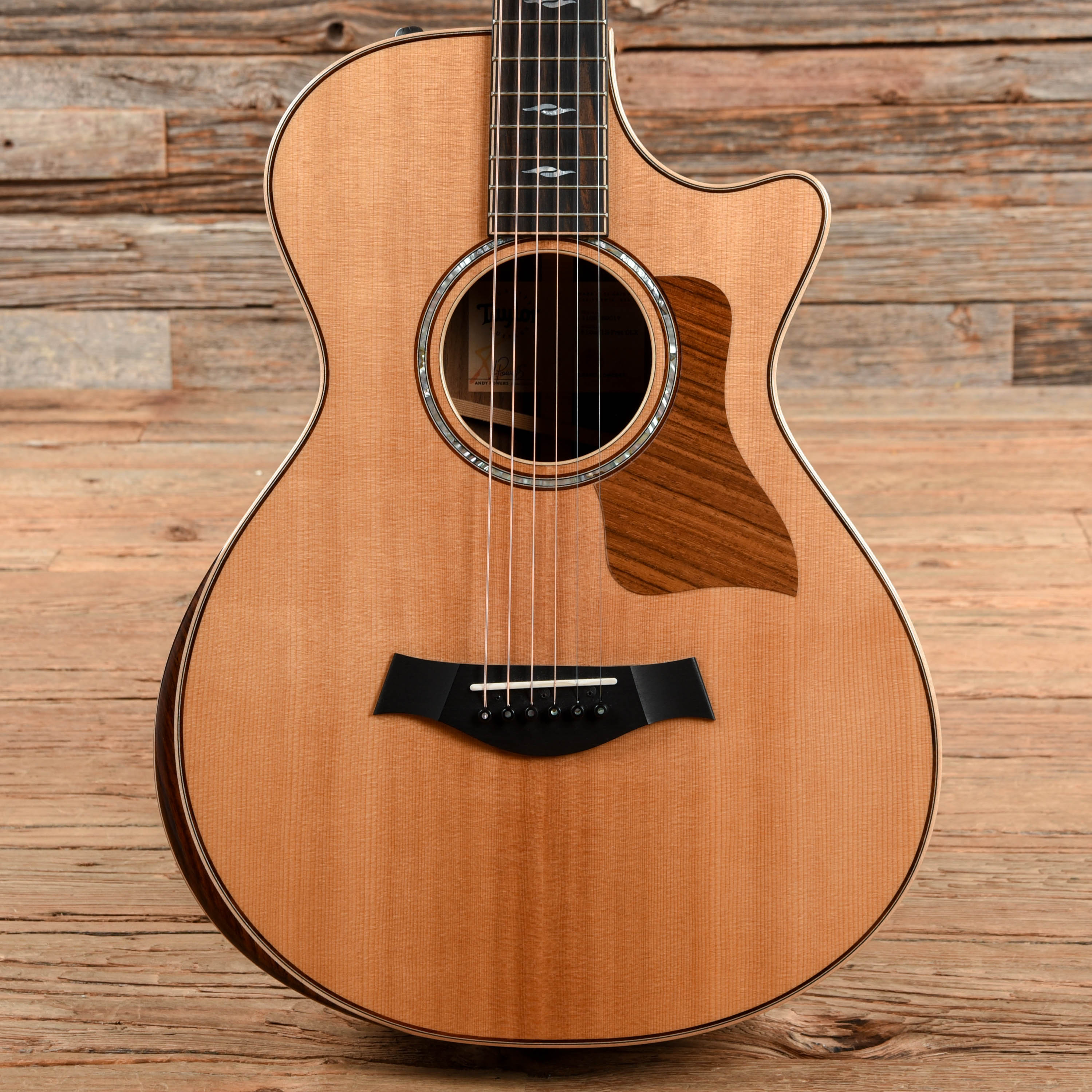 Taylor 812ce 12-Fret DLX with V-Class Bracing Natural 2019 Acoustic Guitars / Concert