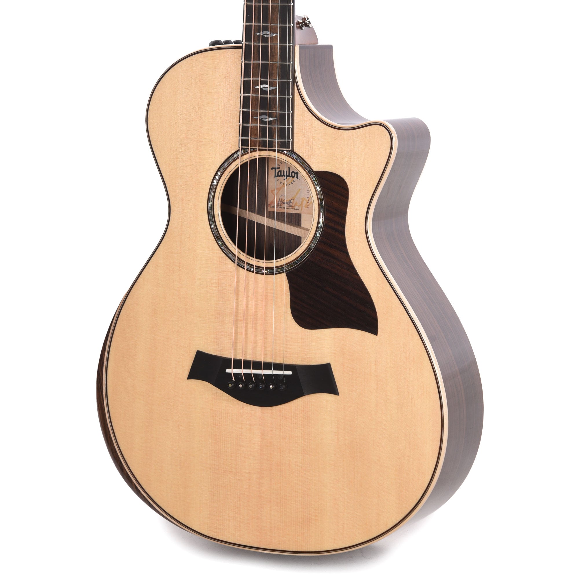 Taylor 812ce 12-Fret Grand Concert Sitka/Rosewood Natural ES2 Acoustic Guitars / Concert