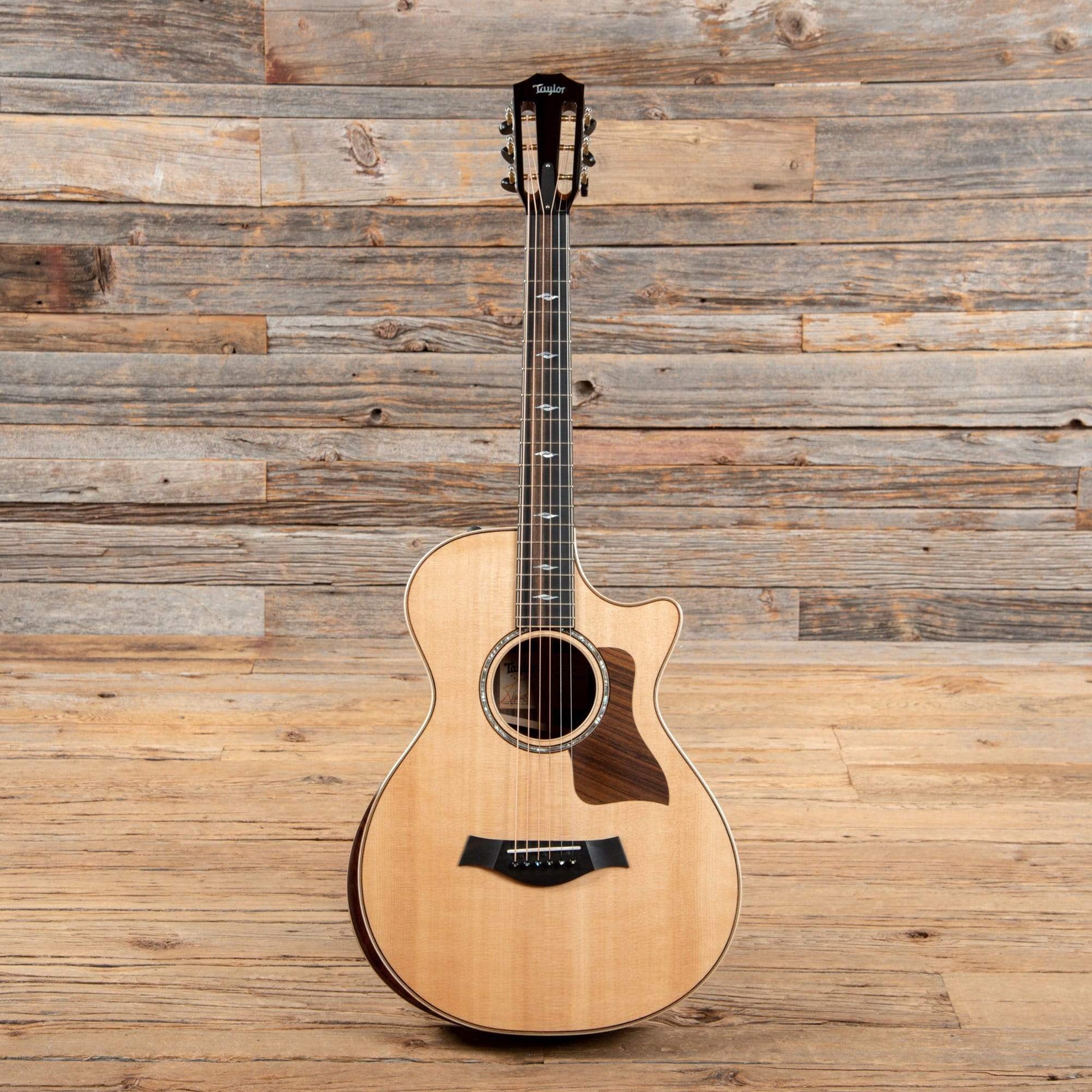Taylor 812ce DLX 12-Fret w/V-Class Bracing Natural 2019 Acoustic Guitars / Concert
