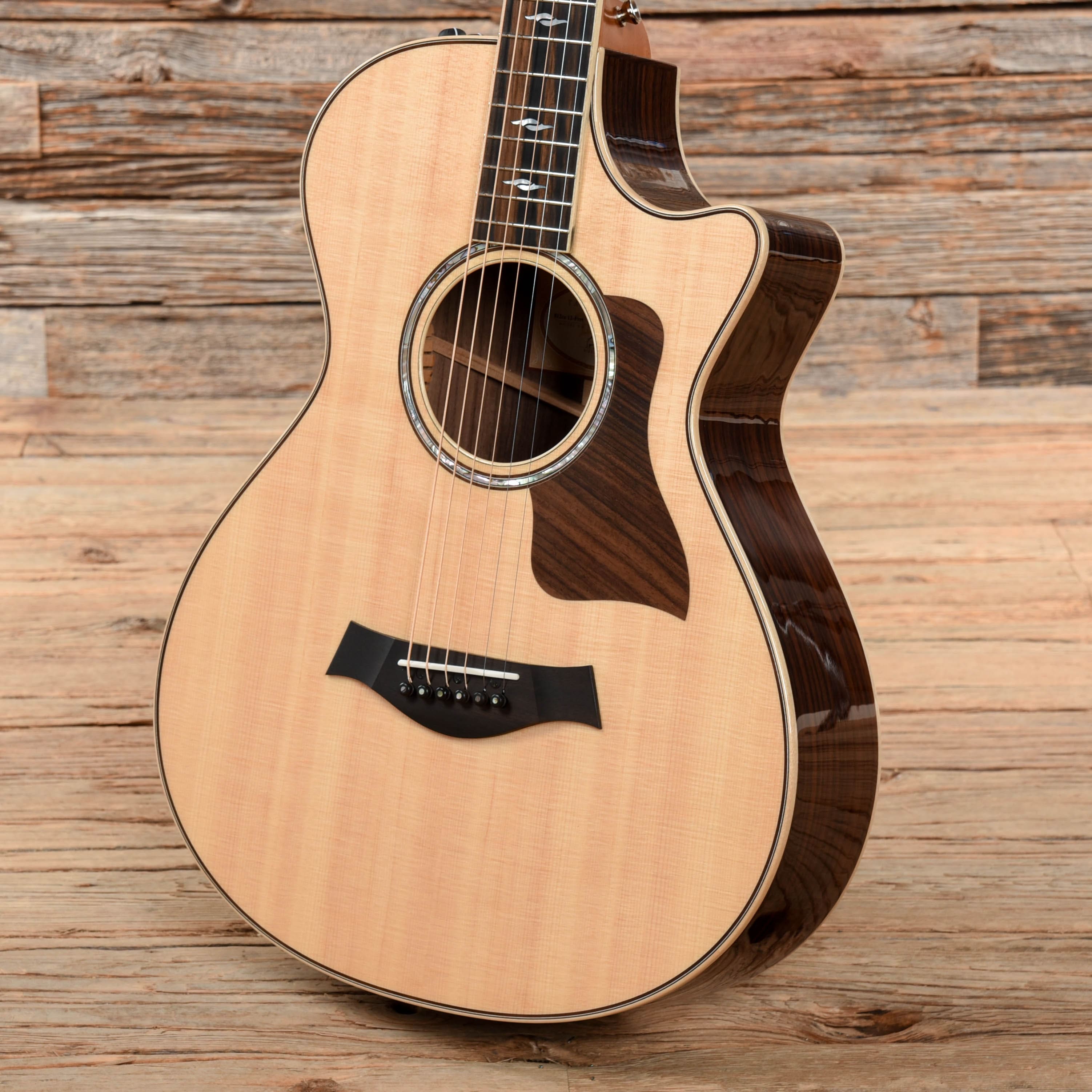 Taylor 812e 12-Fret Natural 2018 Acoustic Guitars / Concert