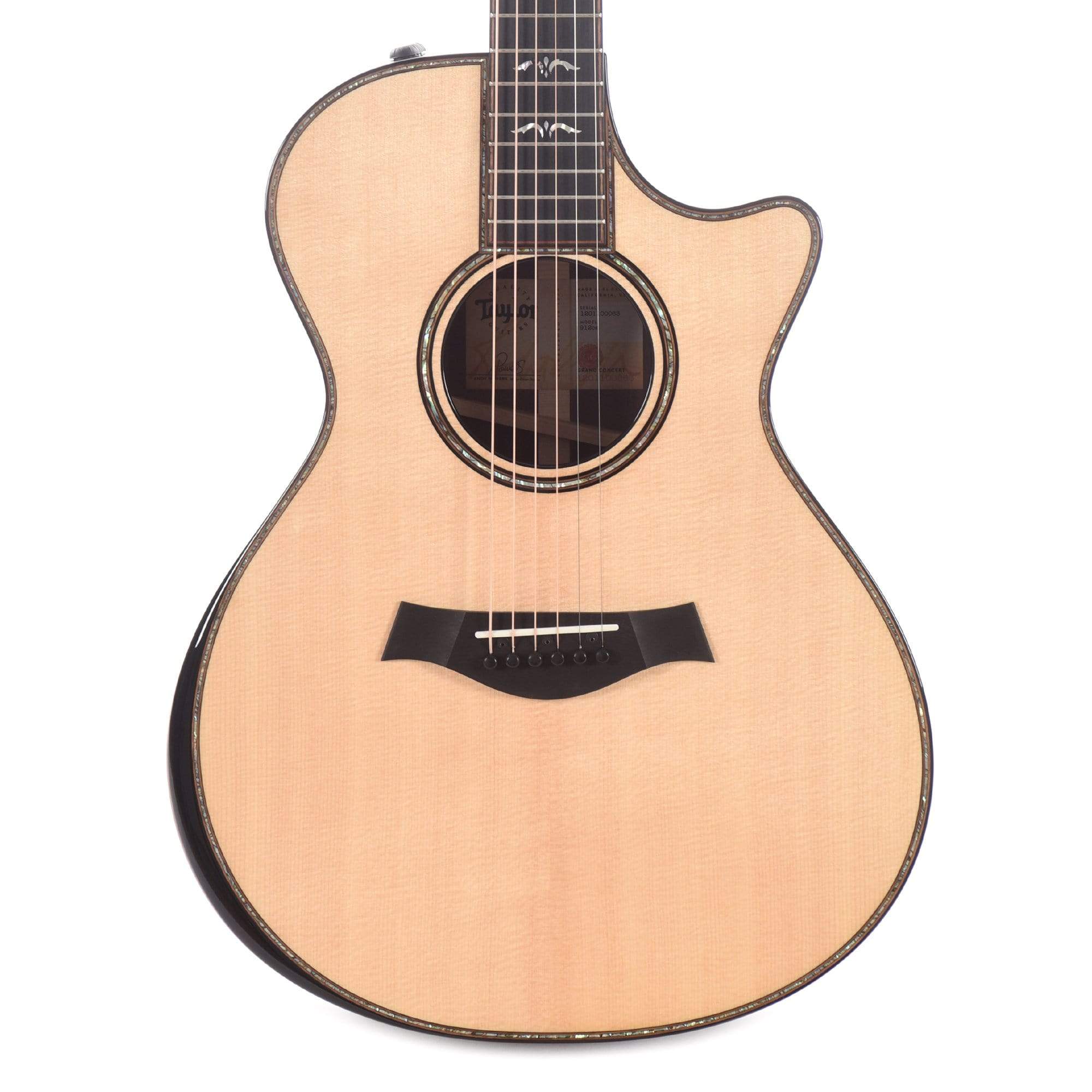 Taylor 912ce Grand Concert Sitka/Rosewood ES2 w/V-Class Bracing Acoustic Guitars / Concert