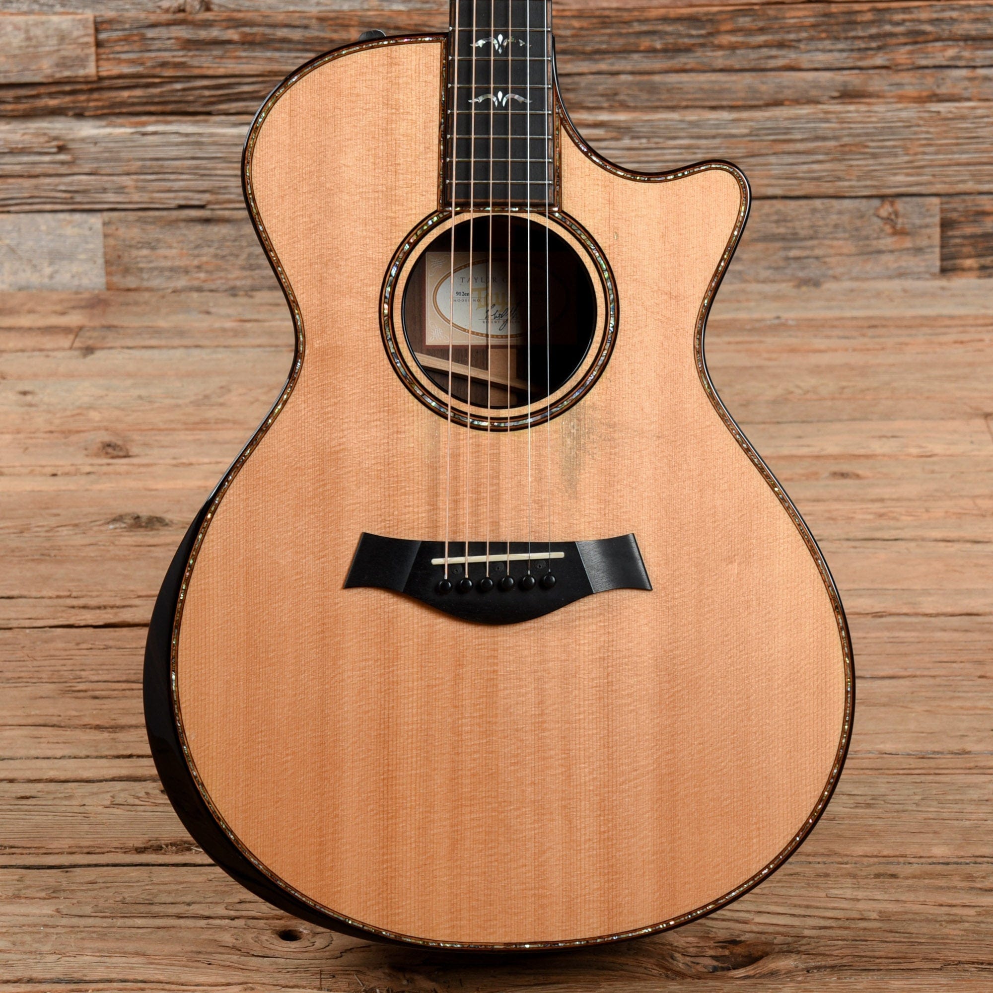 Taylor 912ce Natural 2015 Acoustic Guitars / Concert
