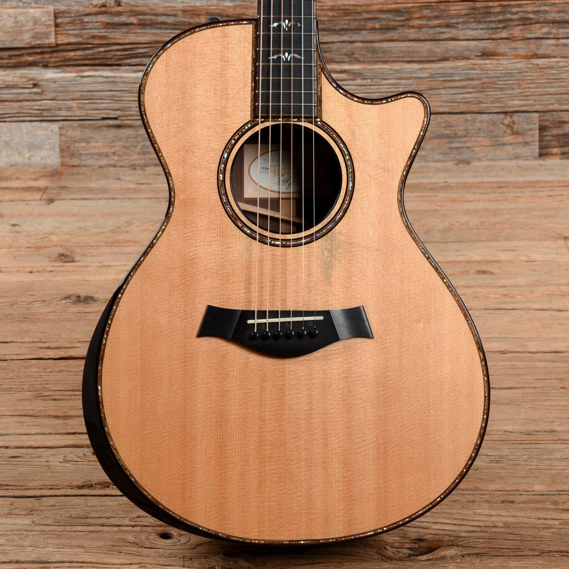 Taylor 912ce Natural 2015 Acoustic Guitars / Concert