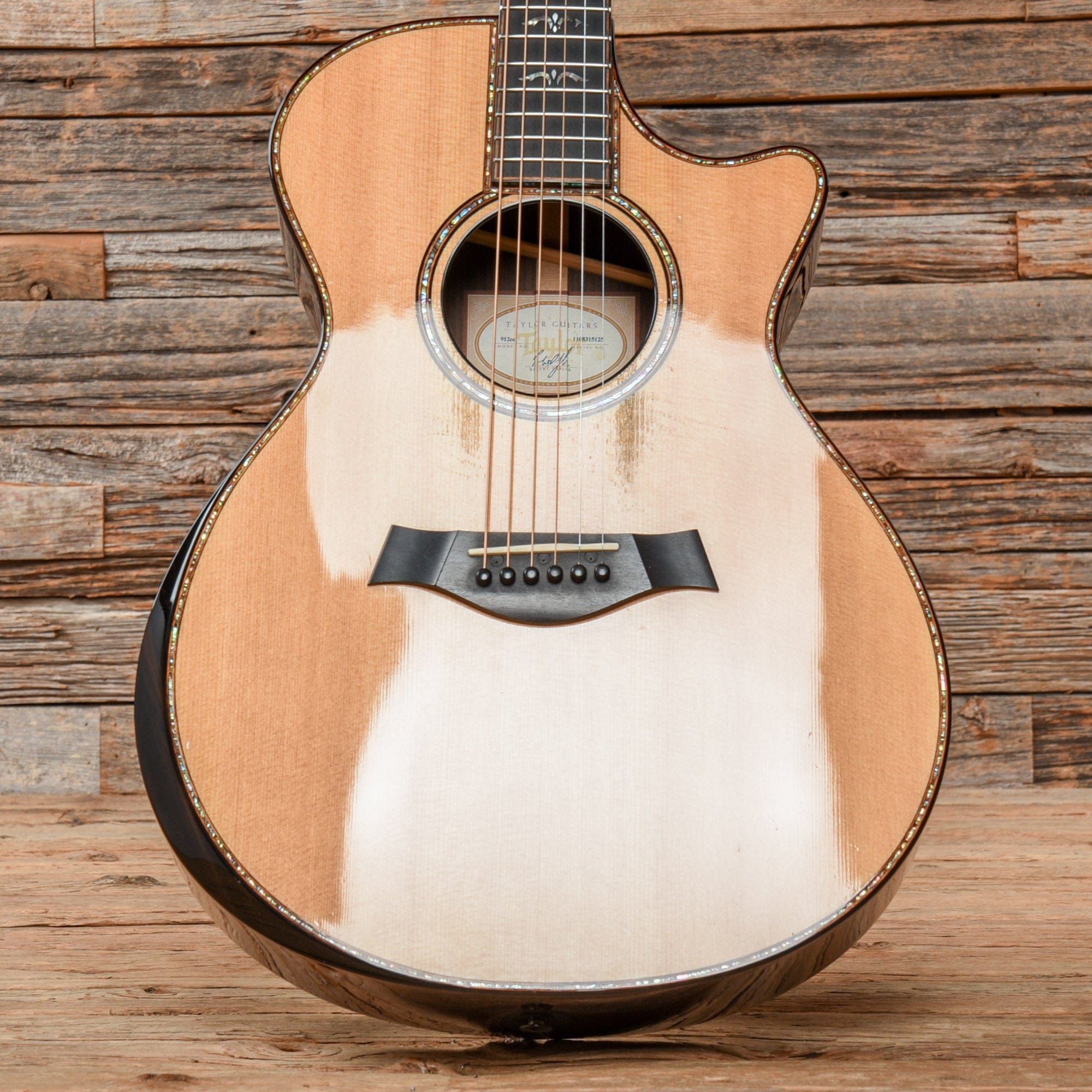 Taylor 912ce Natural 2015 Acoustic Guitars / Concert