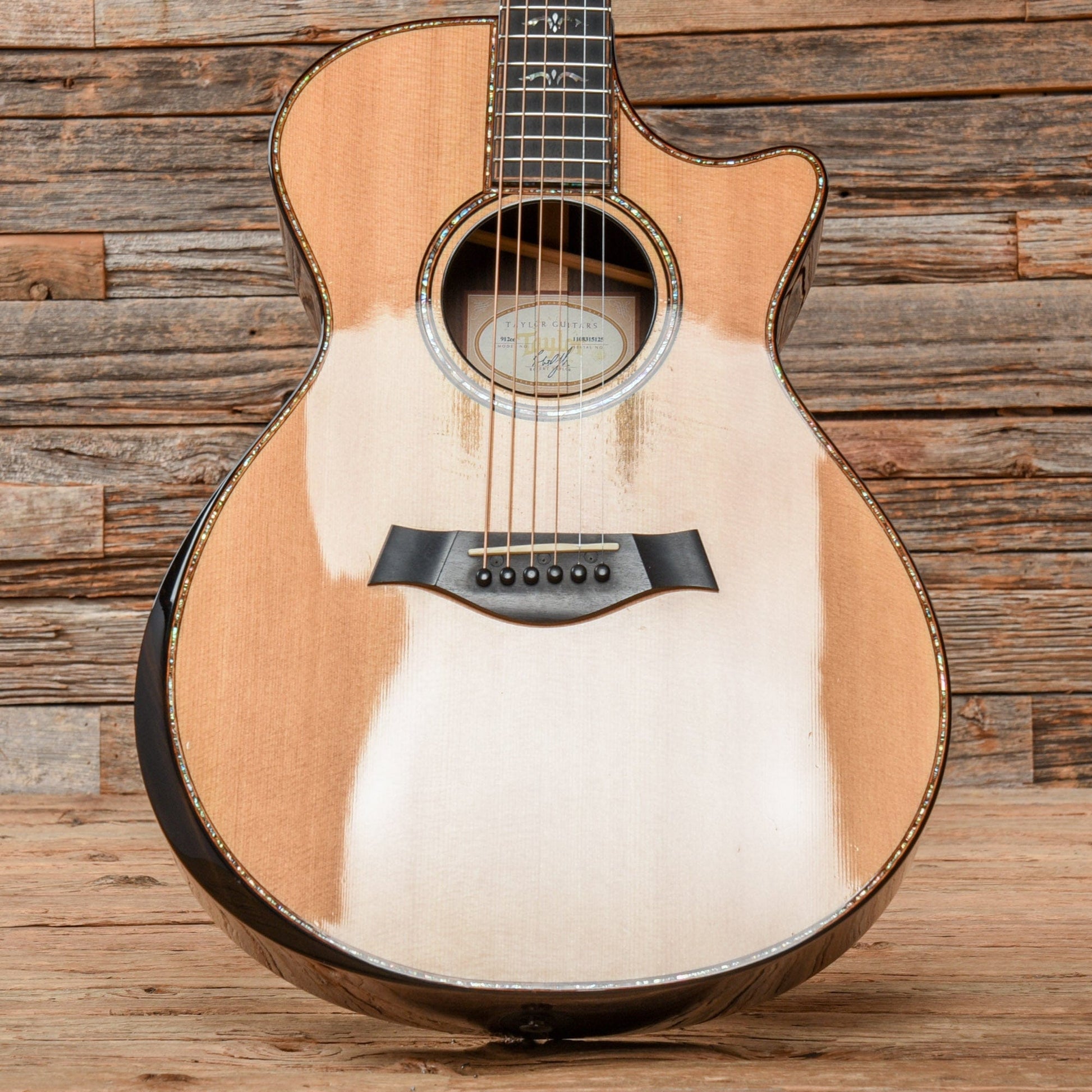 Taylor 912ce Natural 2015 Acoustic Guitars / Concert