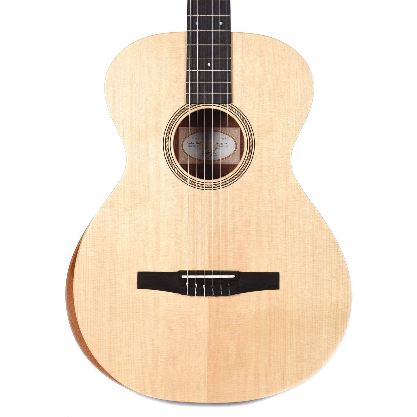 Taylor Academy 12-N Lutz Spruce/Layered Sapele Grand Concert Nylon String Acoustic Guitars / Concert