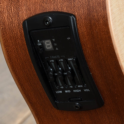 Taylor Academy 12e-N Grand Concert Lutz Spruce/Sapele Natural w/ES-B Acoustic Guitars / Concert