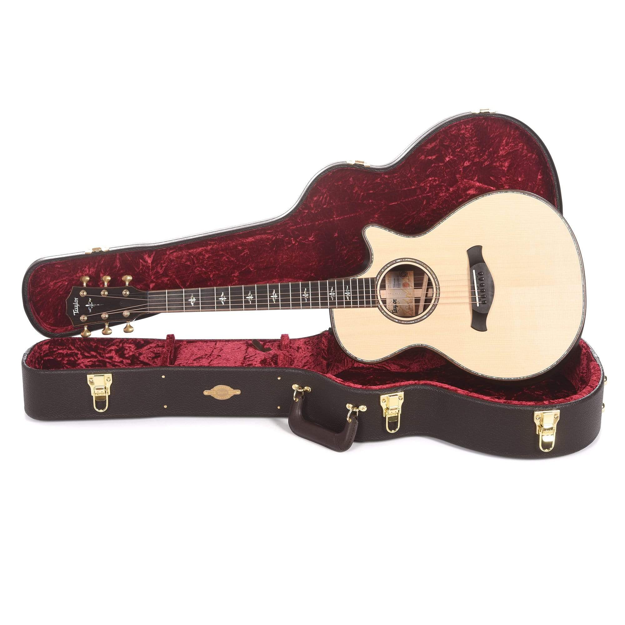 Taylor Builder's Edition 912ce Grand Concert Lutz Spruce/Rosewood Natural ES2 Acoustic Guitars / Concert