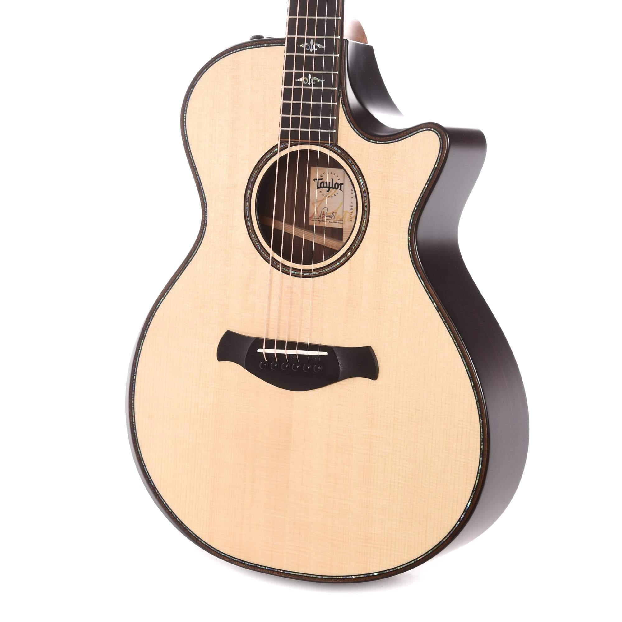 Taylor Builder's Edition 912ce Grand Concert Lutz Spruce/Rosewood Natural ES2 Acoustic Guitars / Concert